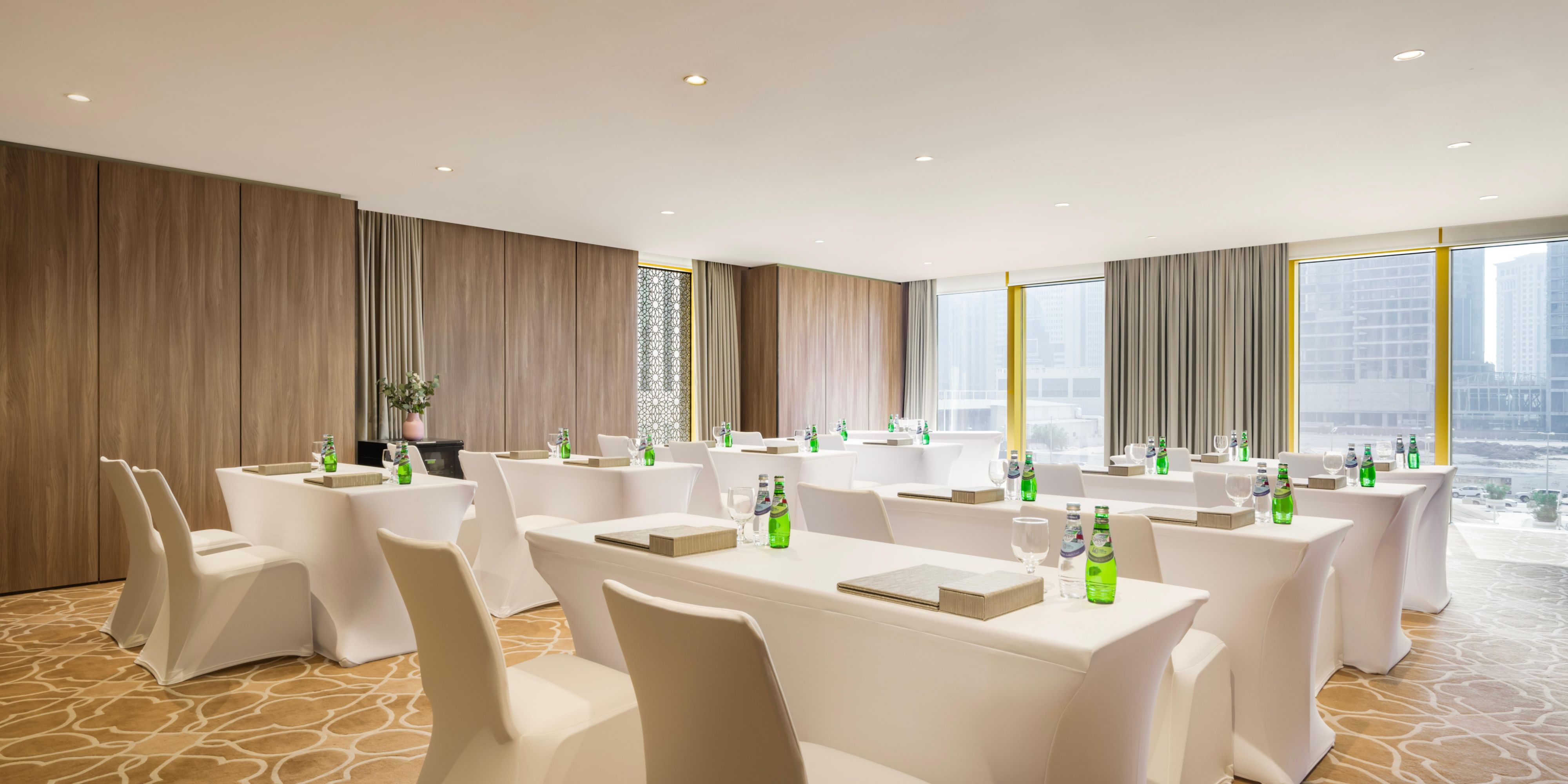 We provide the ideal venue with modern amenities, customizable setups for your next successful gathering.