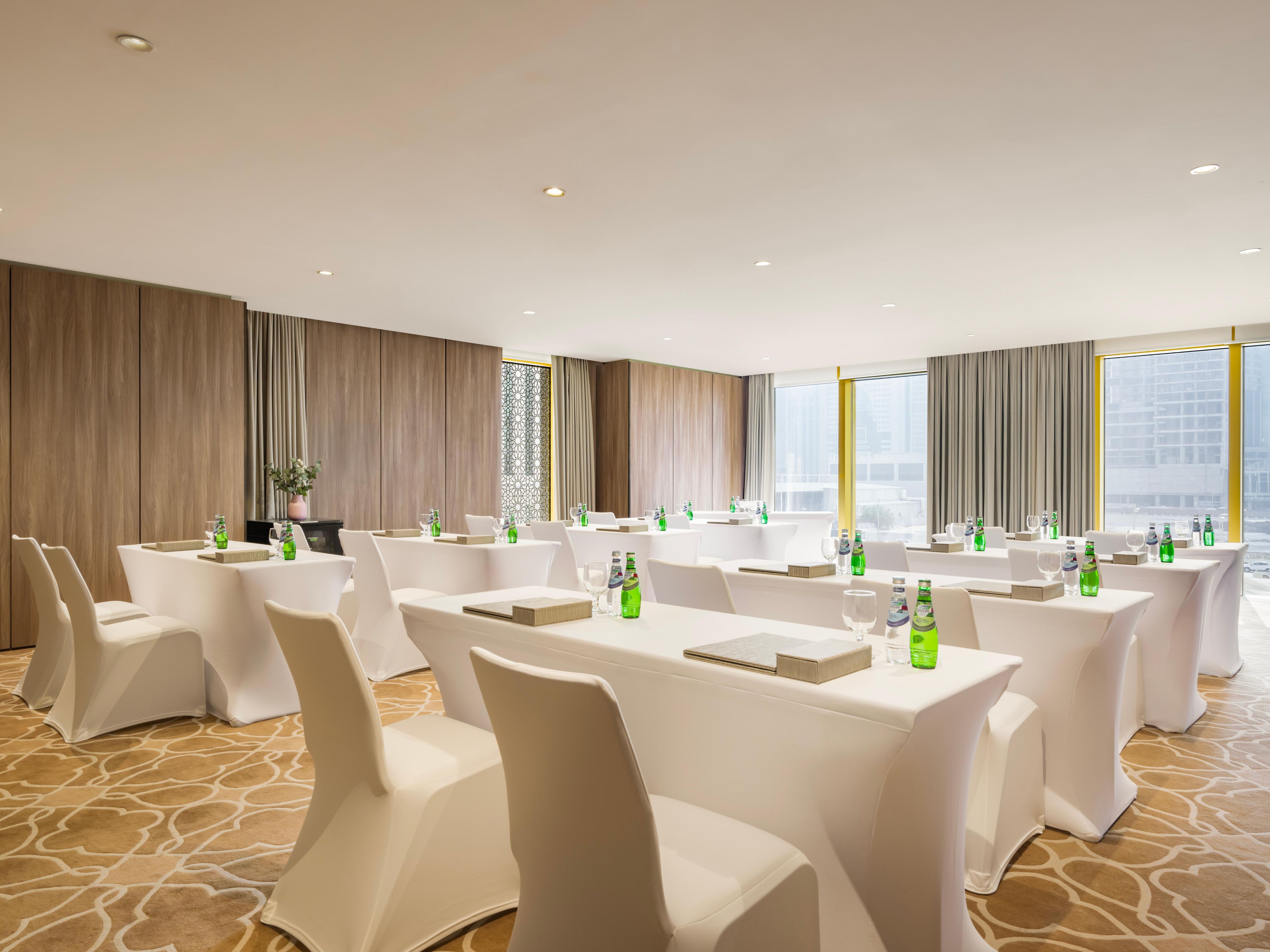 We provide the ideal venue with modern amenities, customizable setups for your next successful gathering.