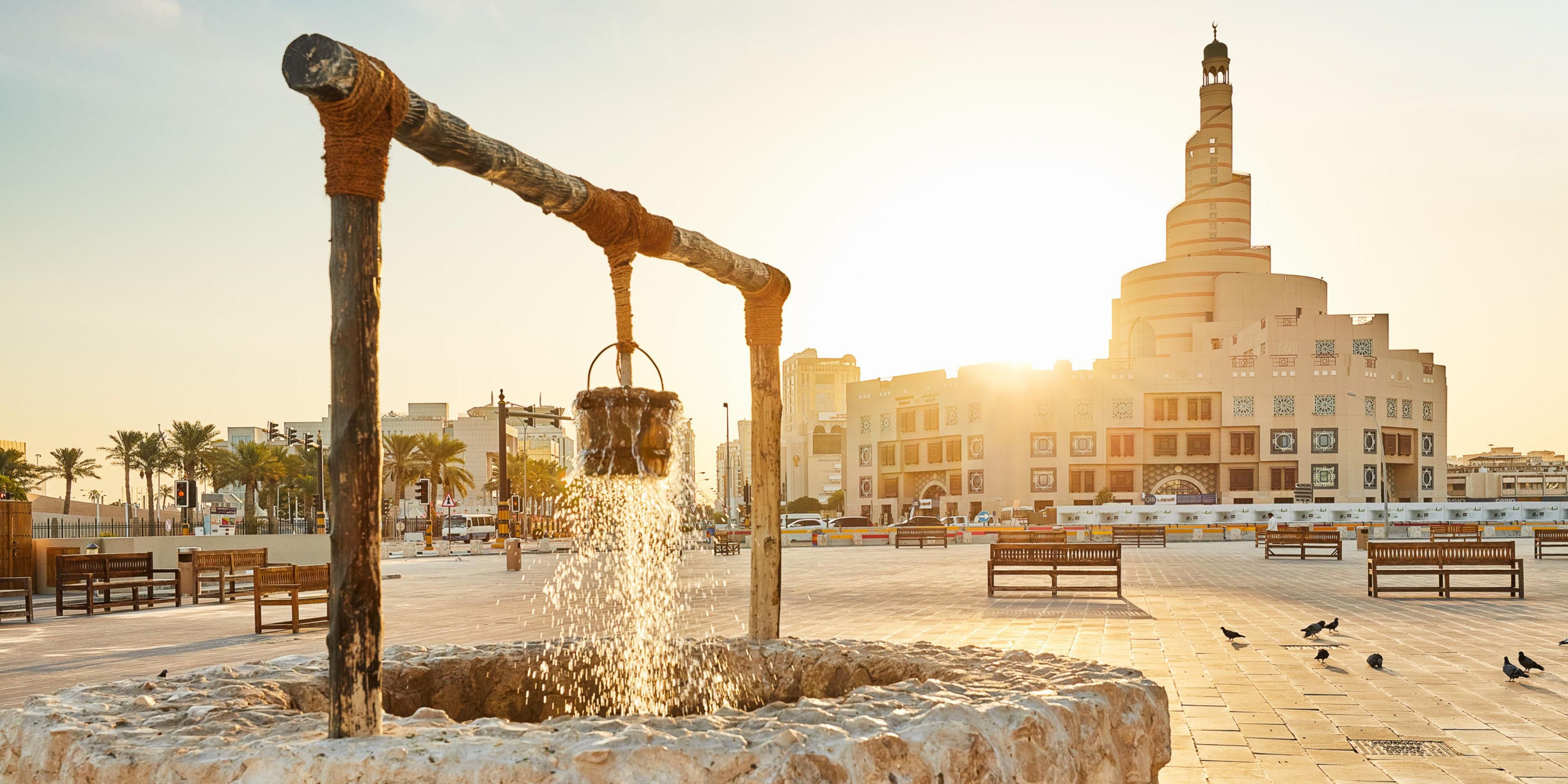 Explore Doha's vibrant leisure spots, where relaxation and adventure are always close by. Enjoy pristine beaches, cultural landmarks, world-class dining, and shopping. From Souq Waqif to the Corniche and the Museum of Islamic Art, Doha's attractions are conveniently located for maximum enjoyment and discovery.