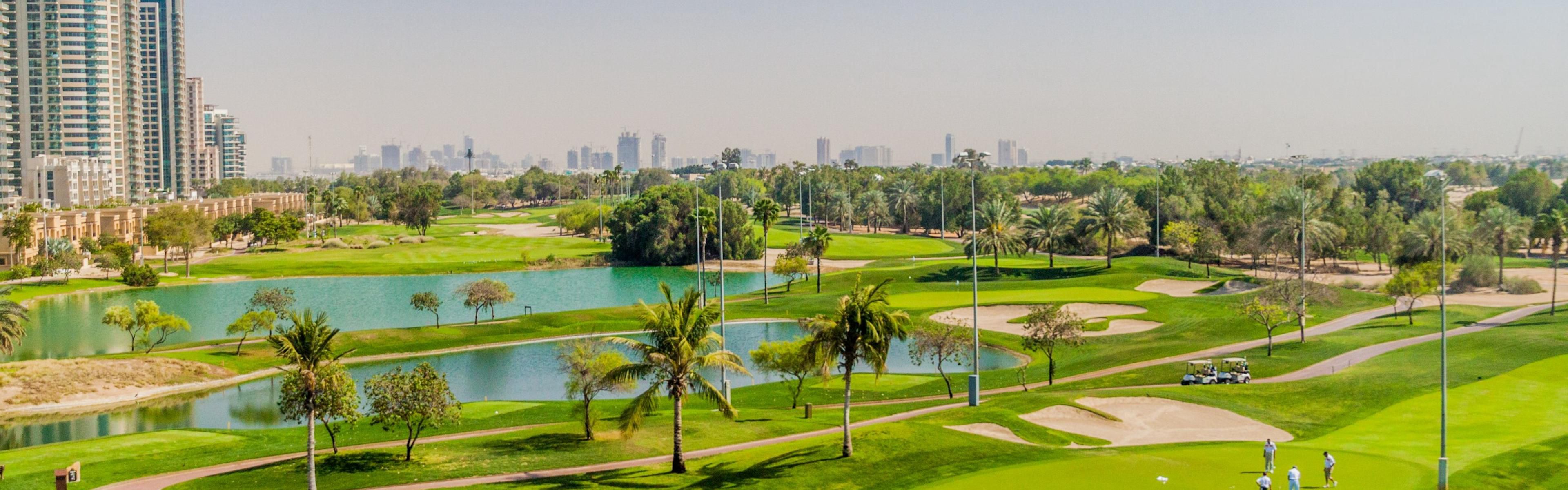 Emirates Golf Club, el primer campo de golf de césped de Oriente Medio