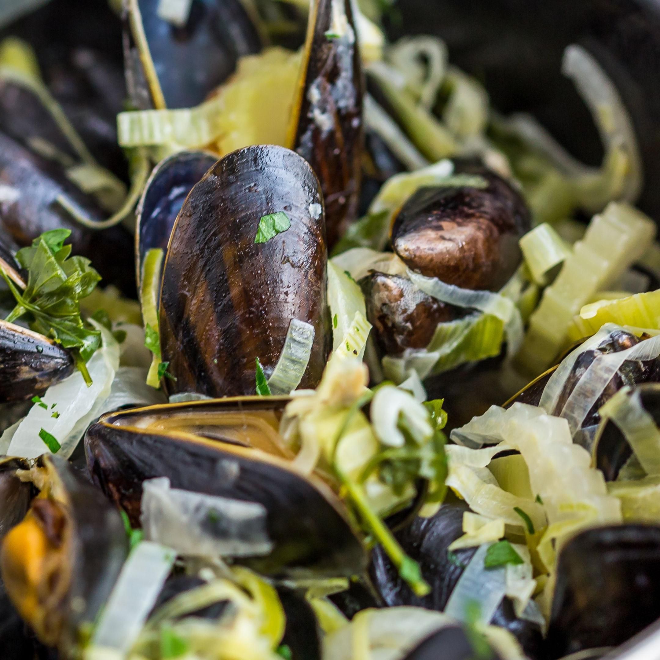 Indulge in the freshest pot of mussels at Maison Mathis