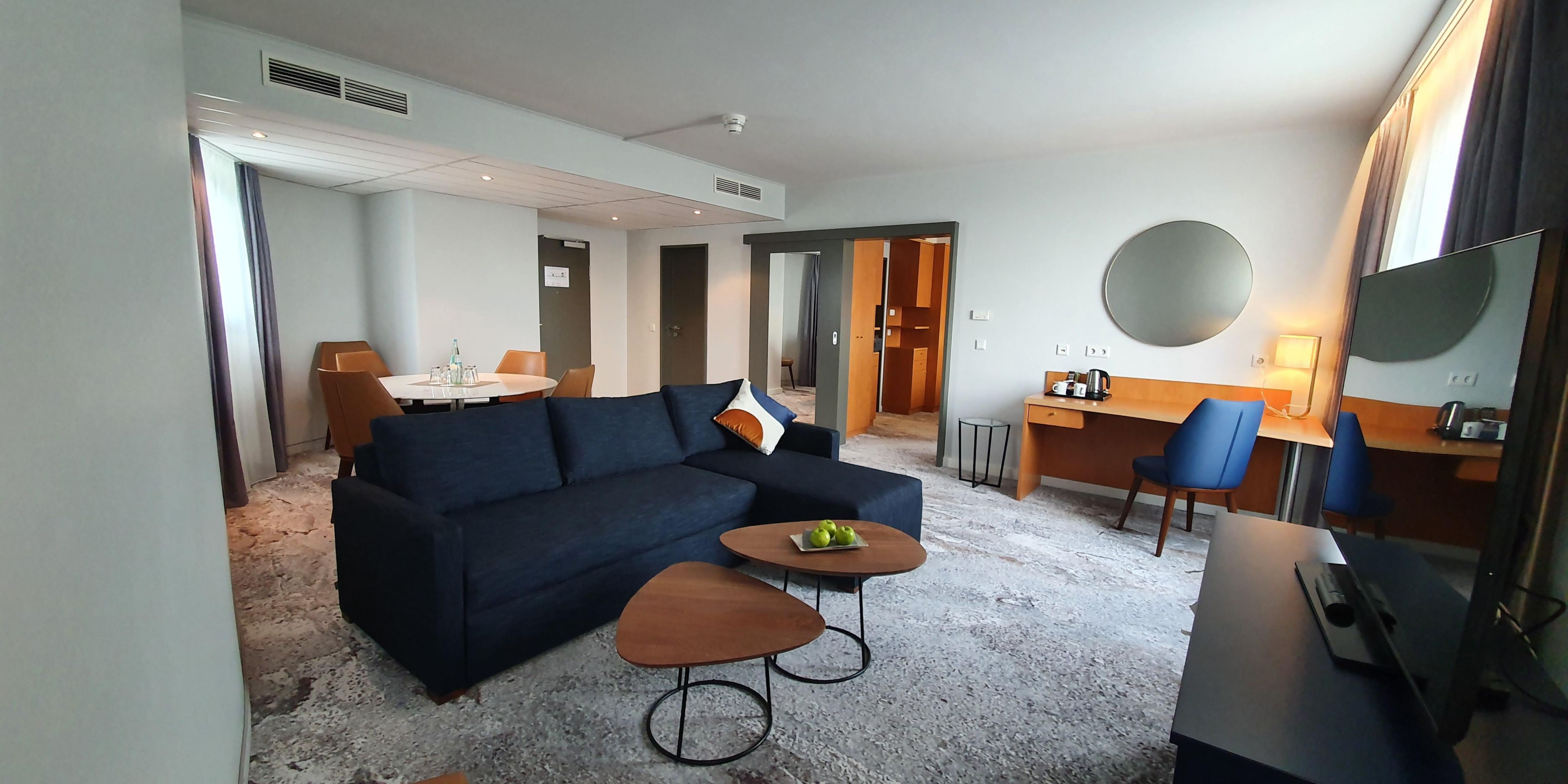 We are delighted to present your updated rooms. A welcoming color concept, brand new furniture and a heavenly signature awaiting you during your next stay.