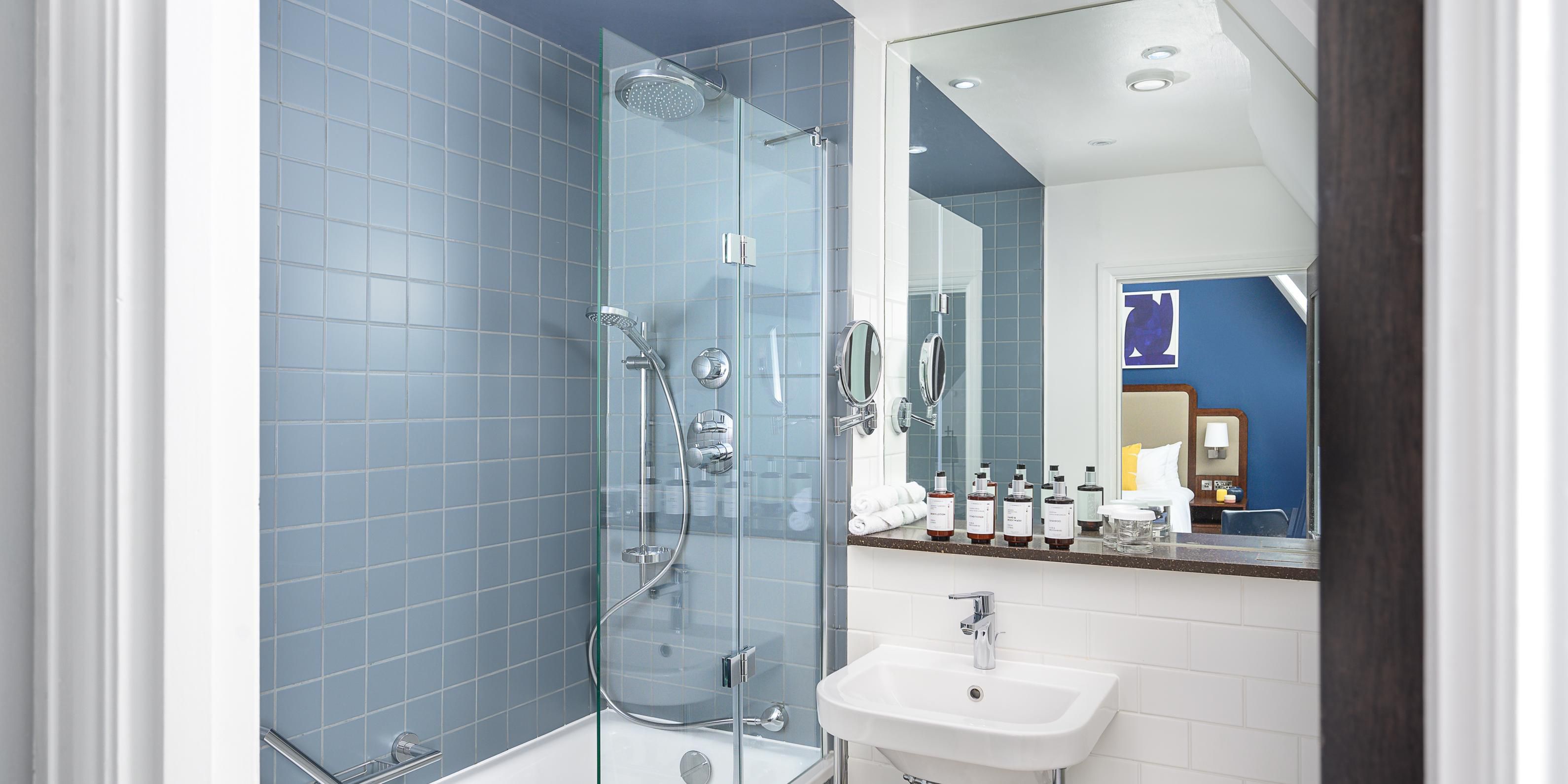 Bathroom with a shower