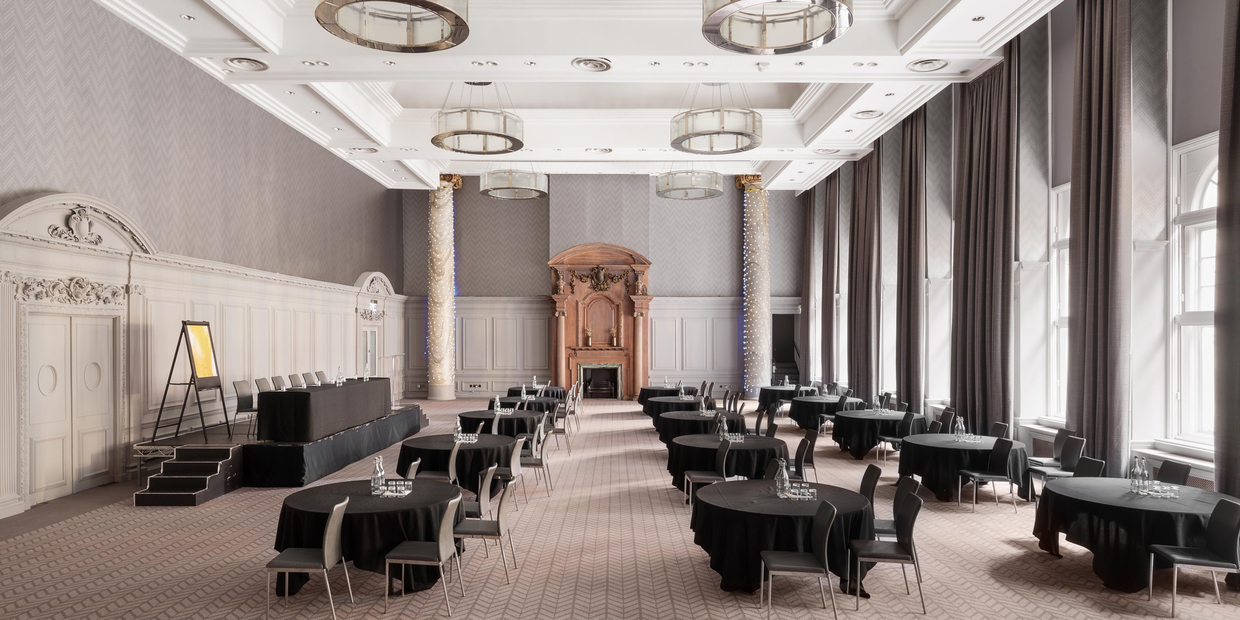 The Grand Room of Glasgow is the hotels stunning ballroom that hosts many weddings and charity and association balls.  