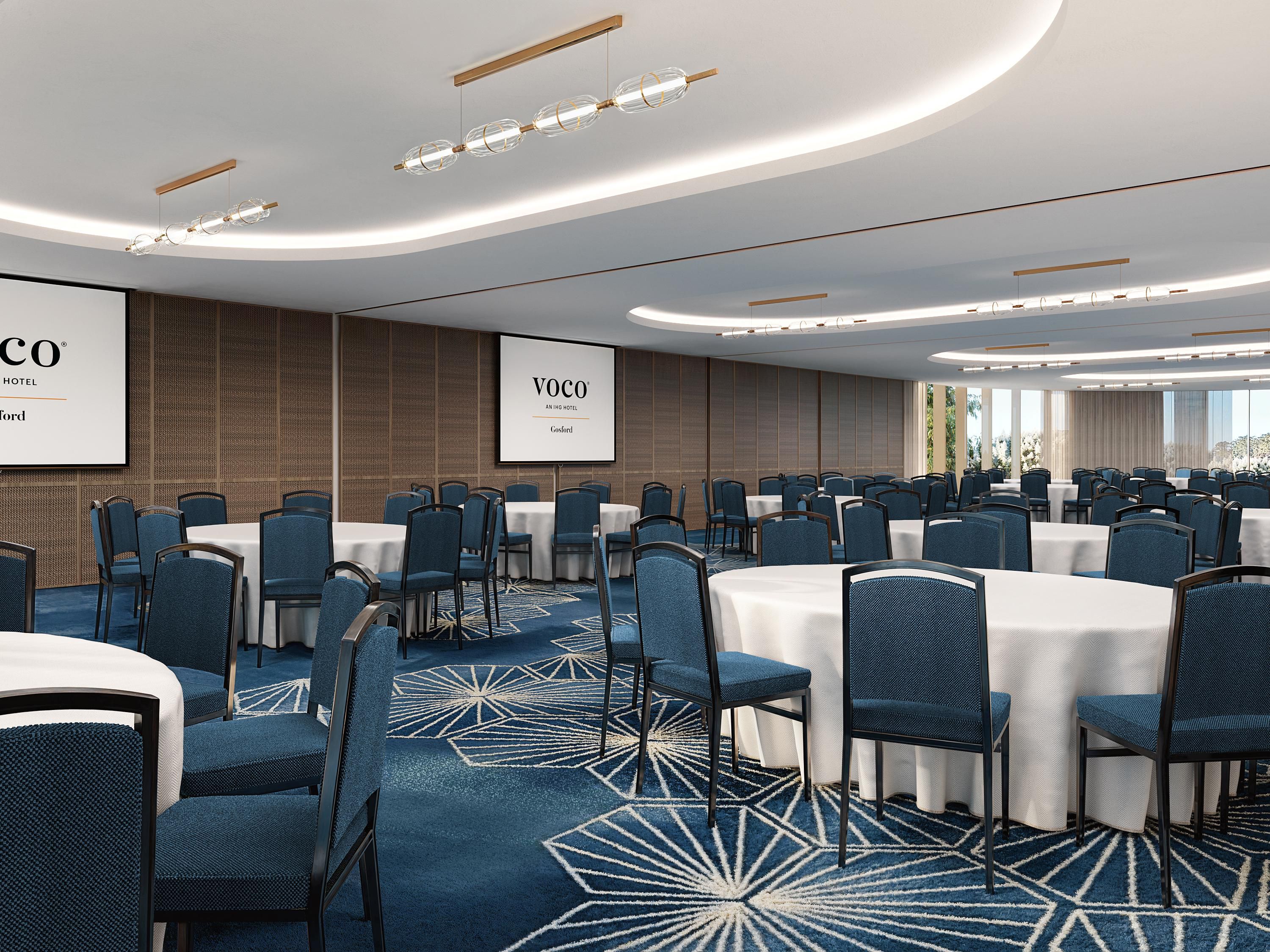 The breathtaking views of Brisbane Water, chic and modern function spaces including the regions first rooftop grand ballroom, world-class service, and exquisite cuisine come together for an unrivalled event experience.