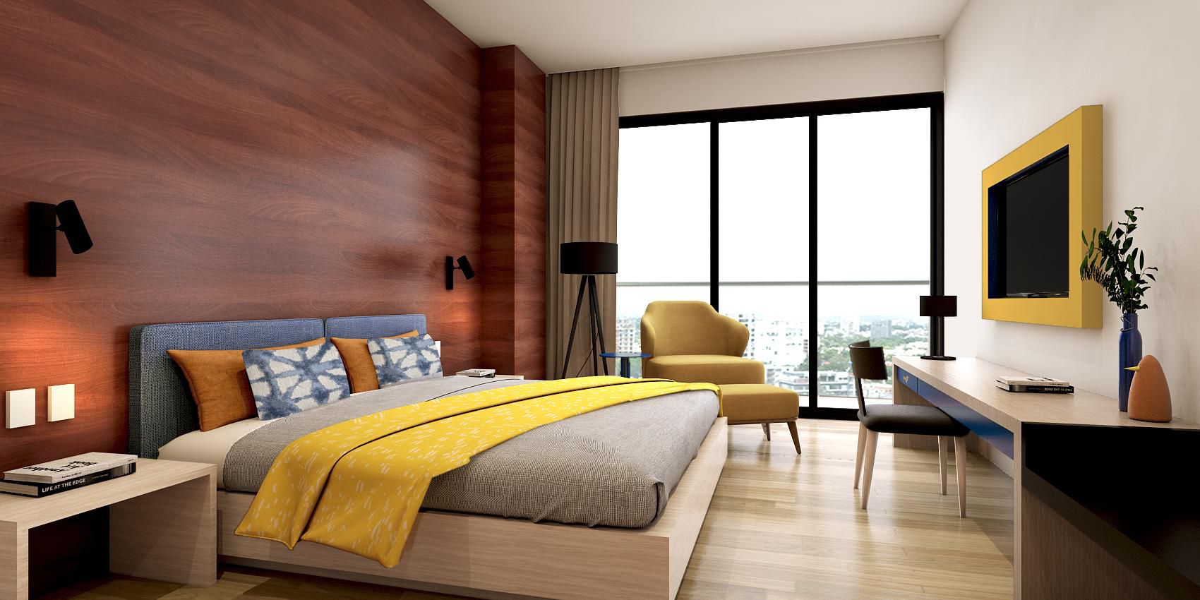 Situated between the 7th and 12th floors, our modern high-rise hotel offers panoramic views of the beautiful Guadalajara and Zapopan. Step out onto your room’s private balcony and take in the sights. Our rooftop terrace on the 12th floor offers incredible views of the skyline and architecture, setting the stage for events and wedding receptions.