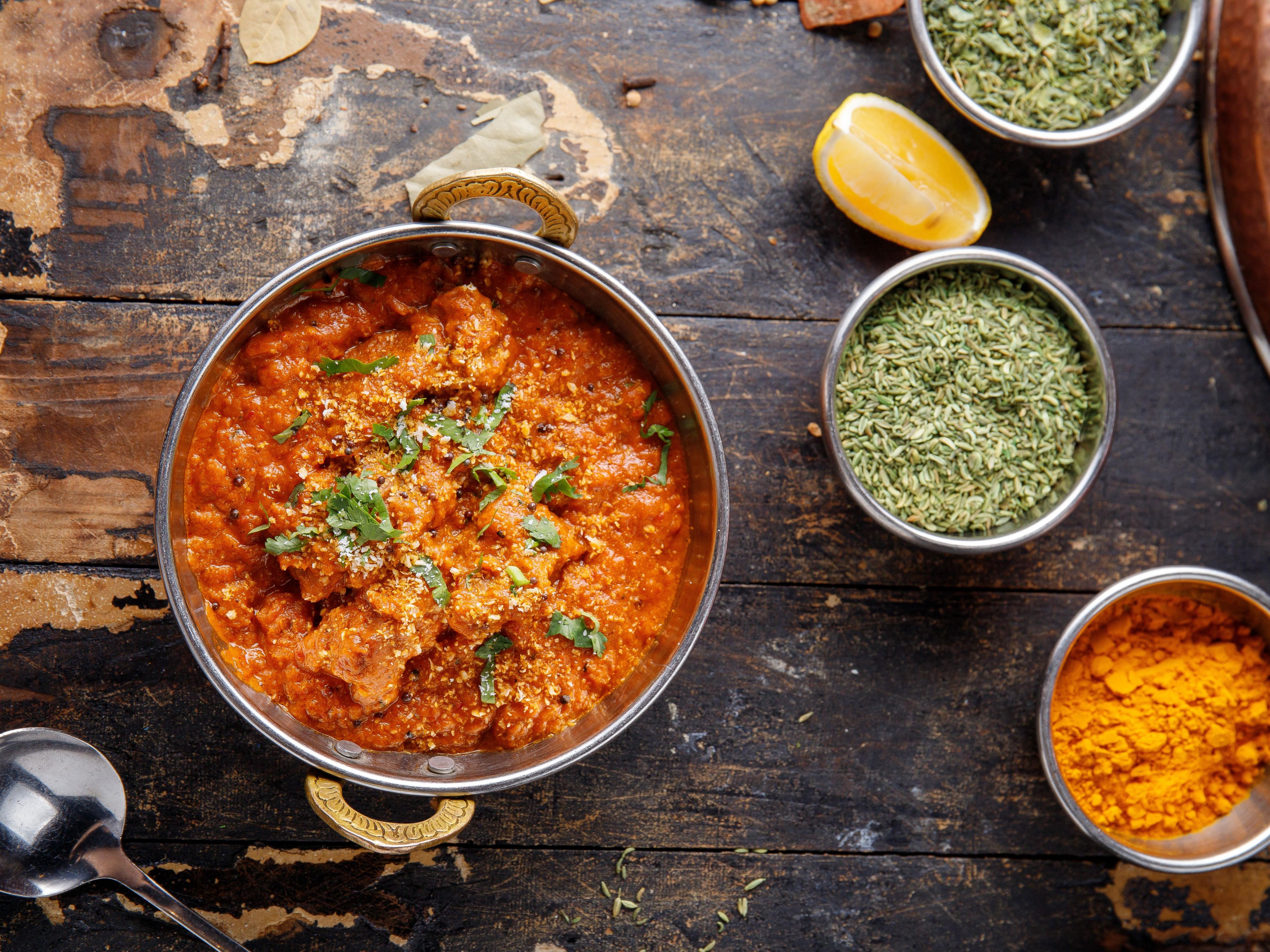 Domain South Asian Cuisine is a modern curry restaurant, staffed by a team of Indian chefs, providing diners with authentic curry dishes using authentic Indian native spices.
