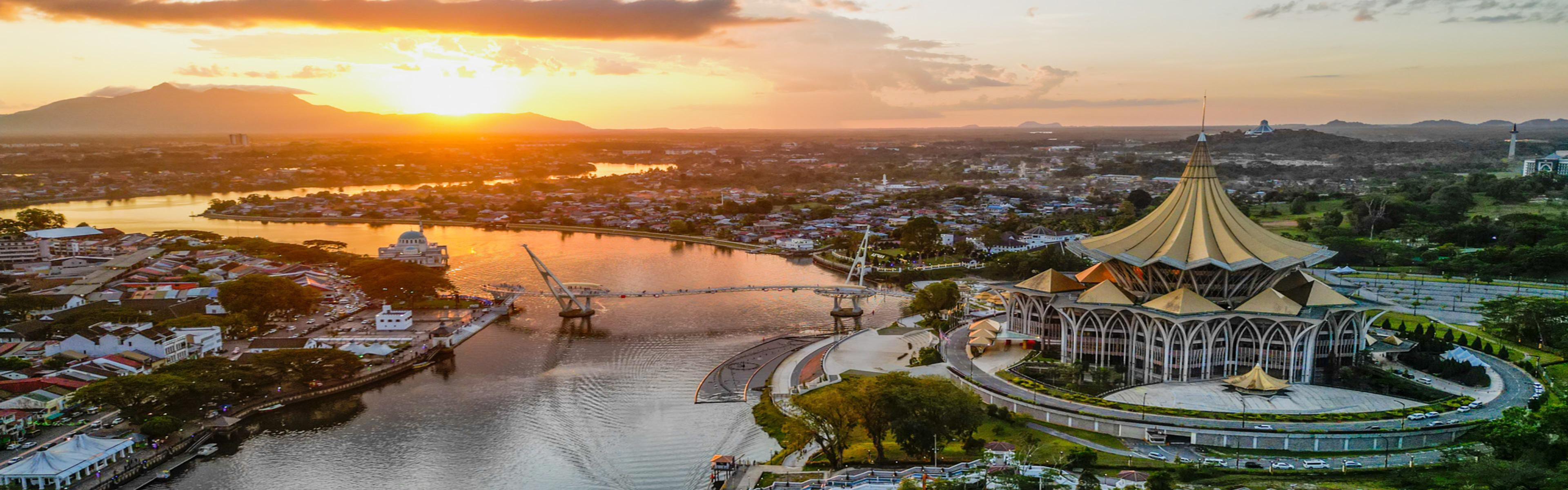 Paseo marítimo de Kuching 