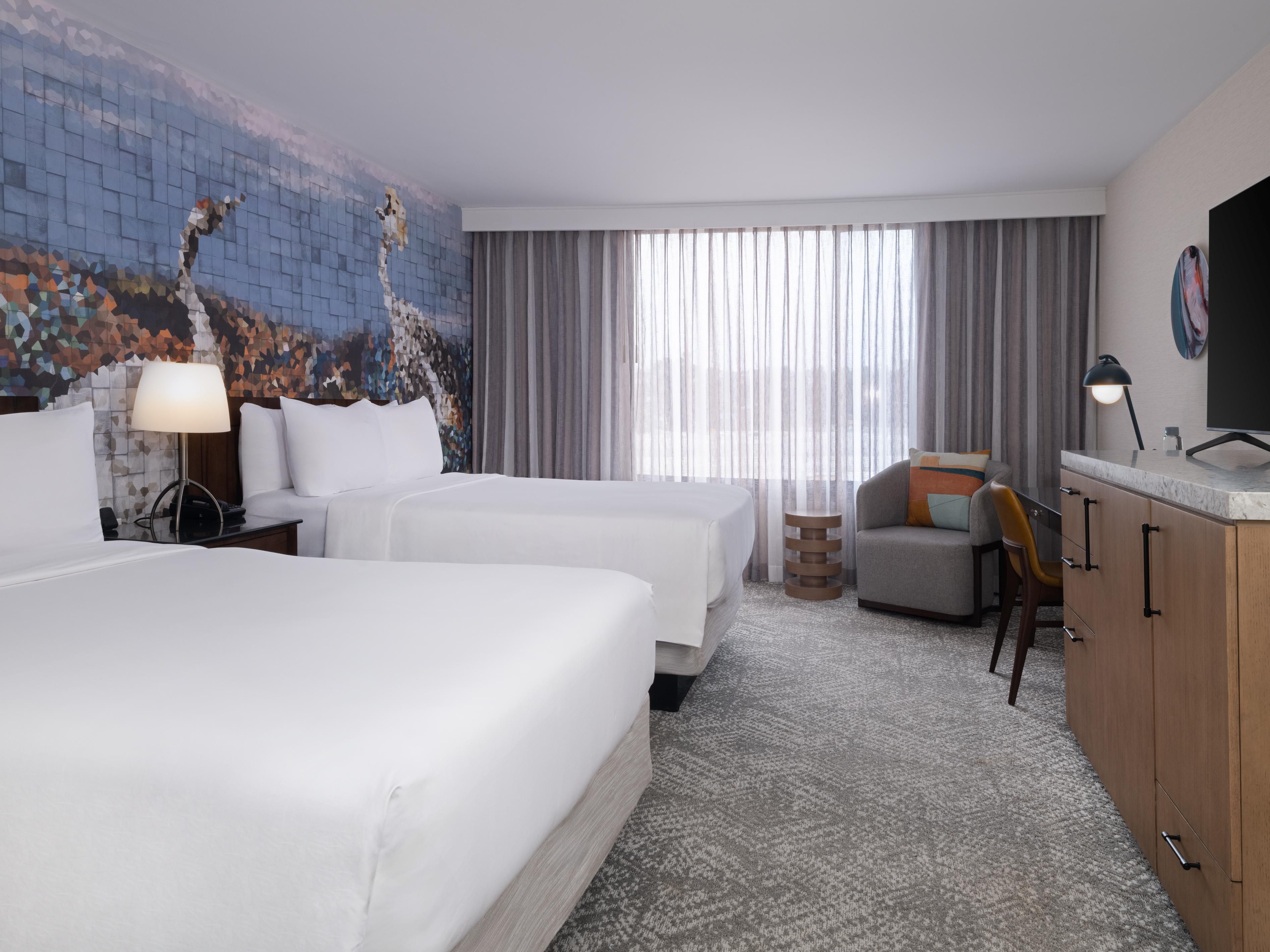 Habitación con cama doble