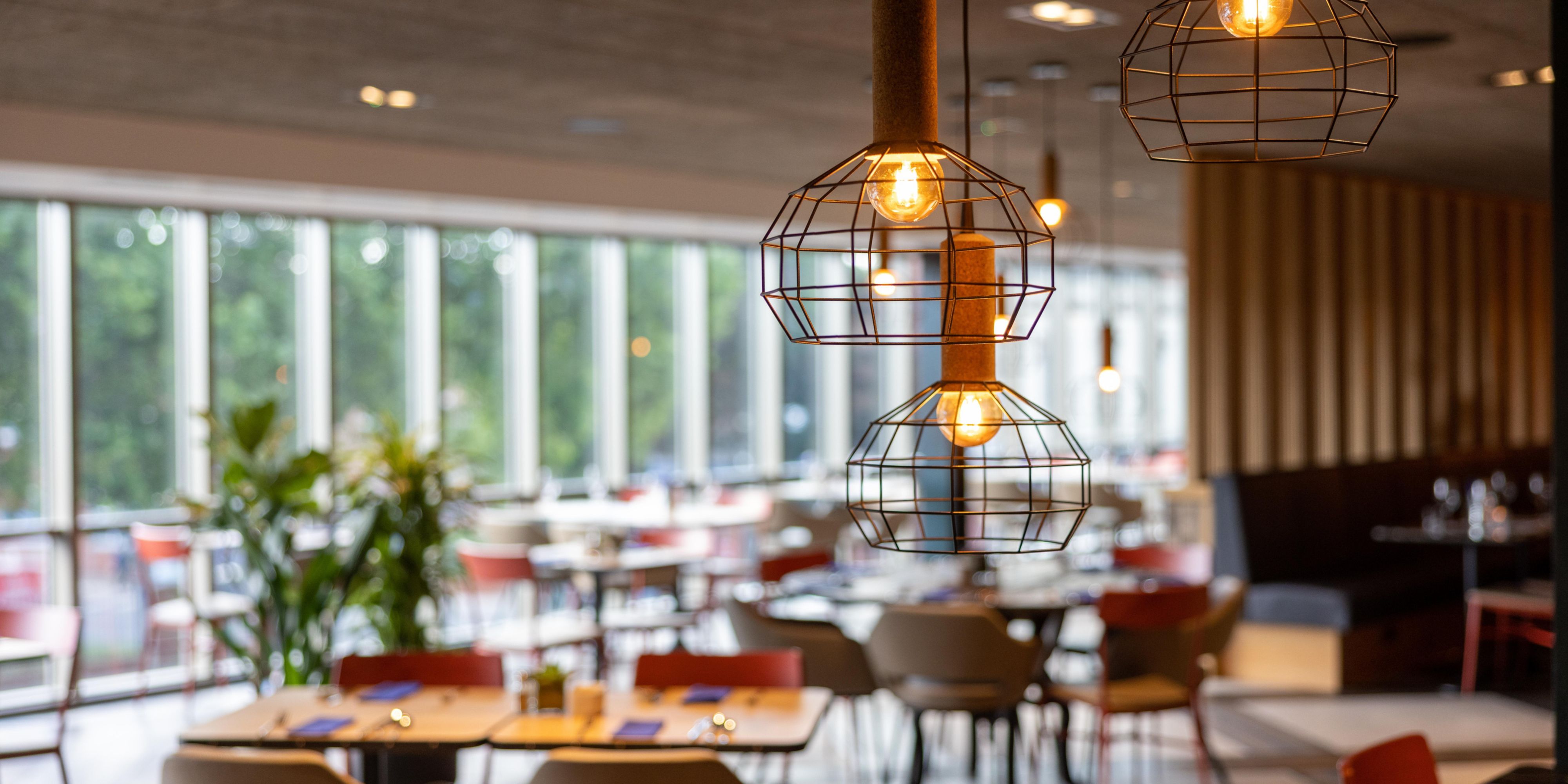 Eat, meet, work & play at The Lair, plus, there is a 24-hour in-room menu if you are looking to simply relax in your room.