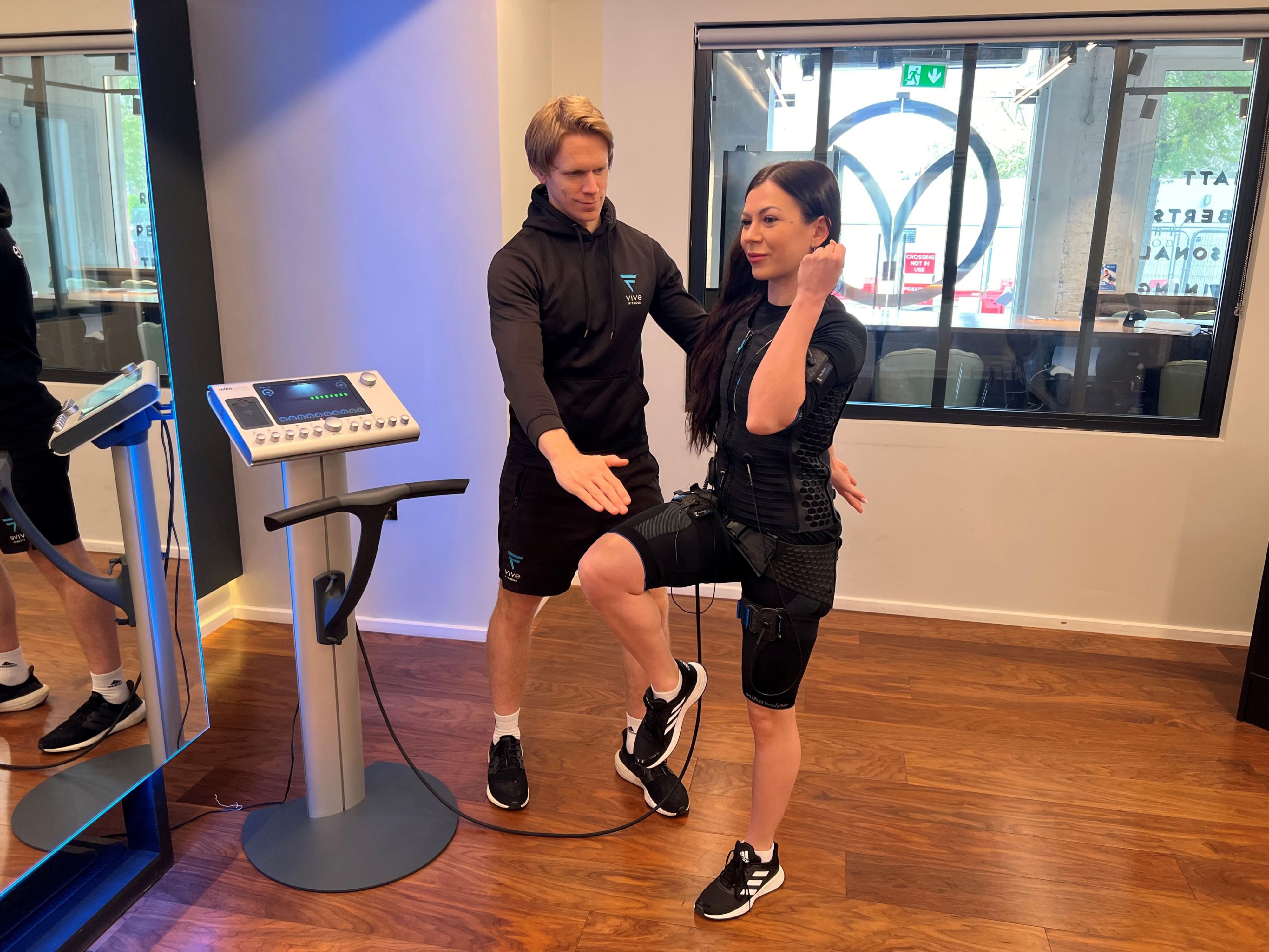 We've partnered with VIVE Fitness, one of London's premier boutique wellness studios, to offer Electro Muscle Stimulation - an innovative fitness experience for just £35 per session.
