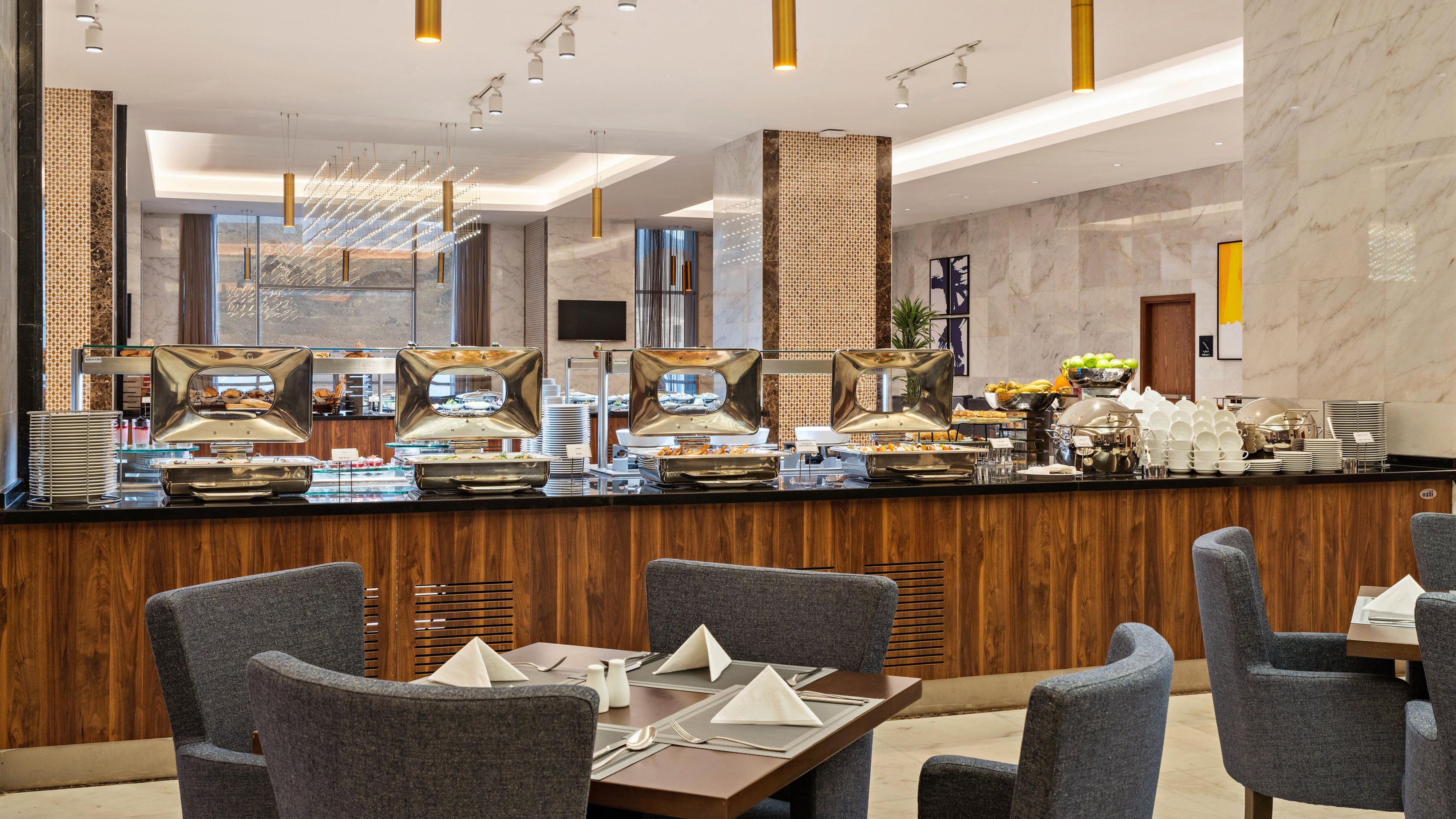Embark on a global culinary journey at Al Karam restaurant