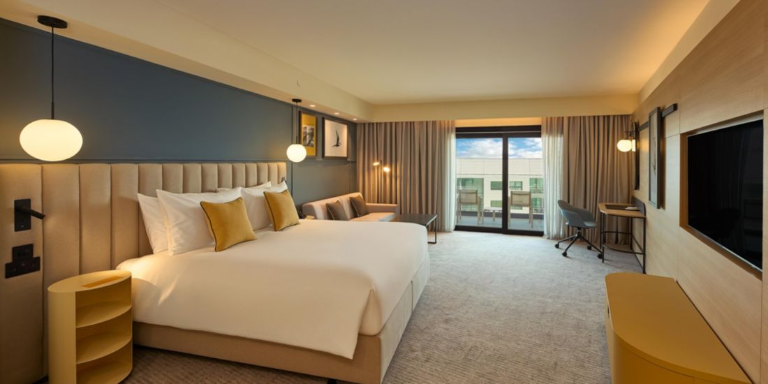 Accessible room designed for comfort and easy mobility.