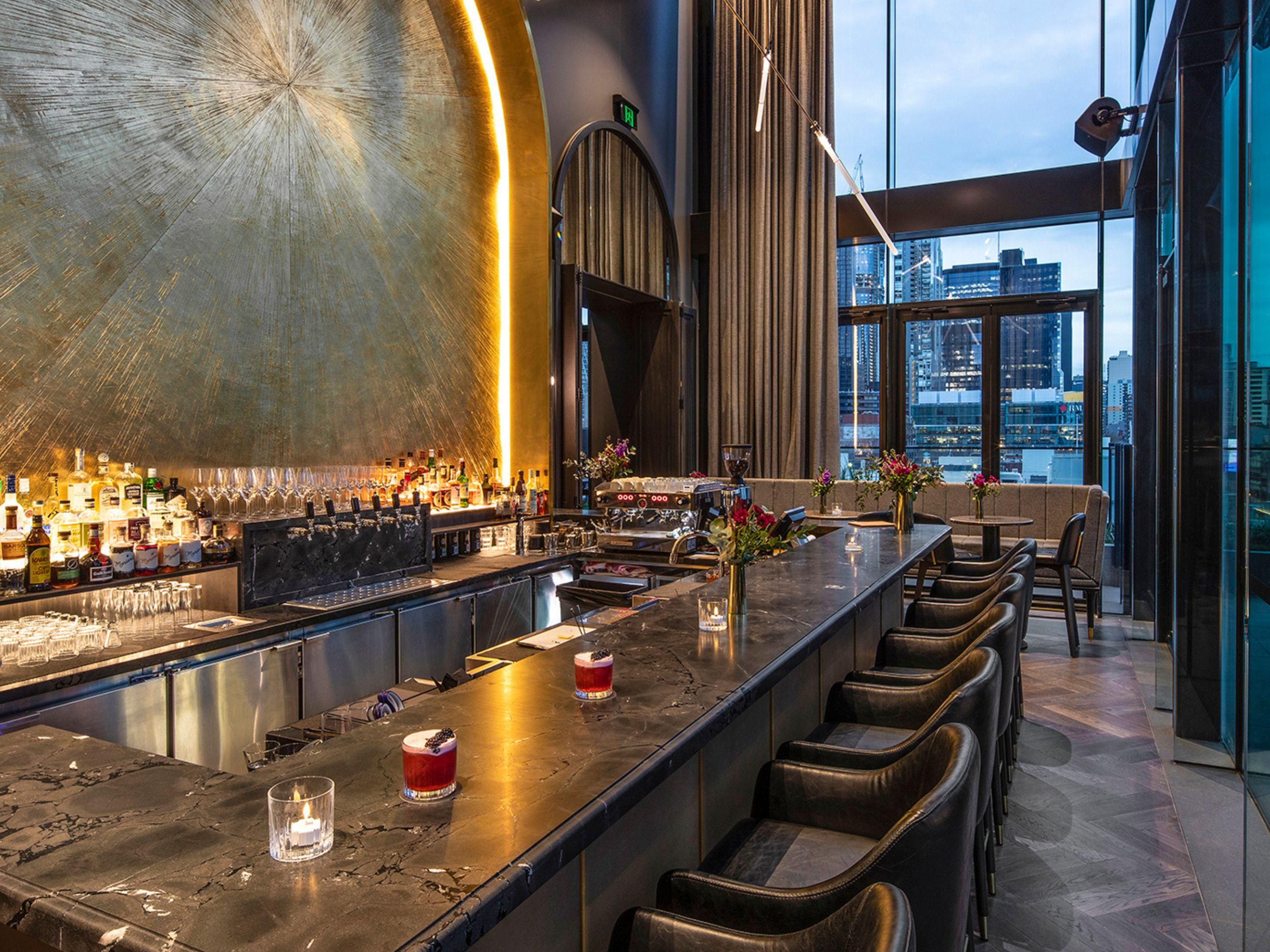 A hidden treasure with the best view of Melbourne. Blacksmith Bar invites you to experience our local and old-world wines, fine spirits, beers on tap and delicious cocktails. Enjoy Happy Hour daily from 4pm to 7pm, featuring cocktails, wine, beer, and bar snacks at a great price. 