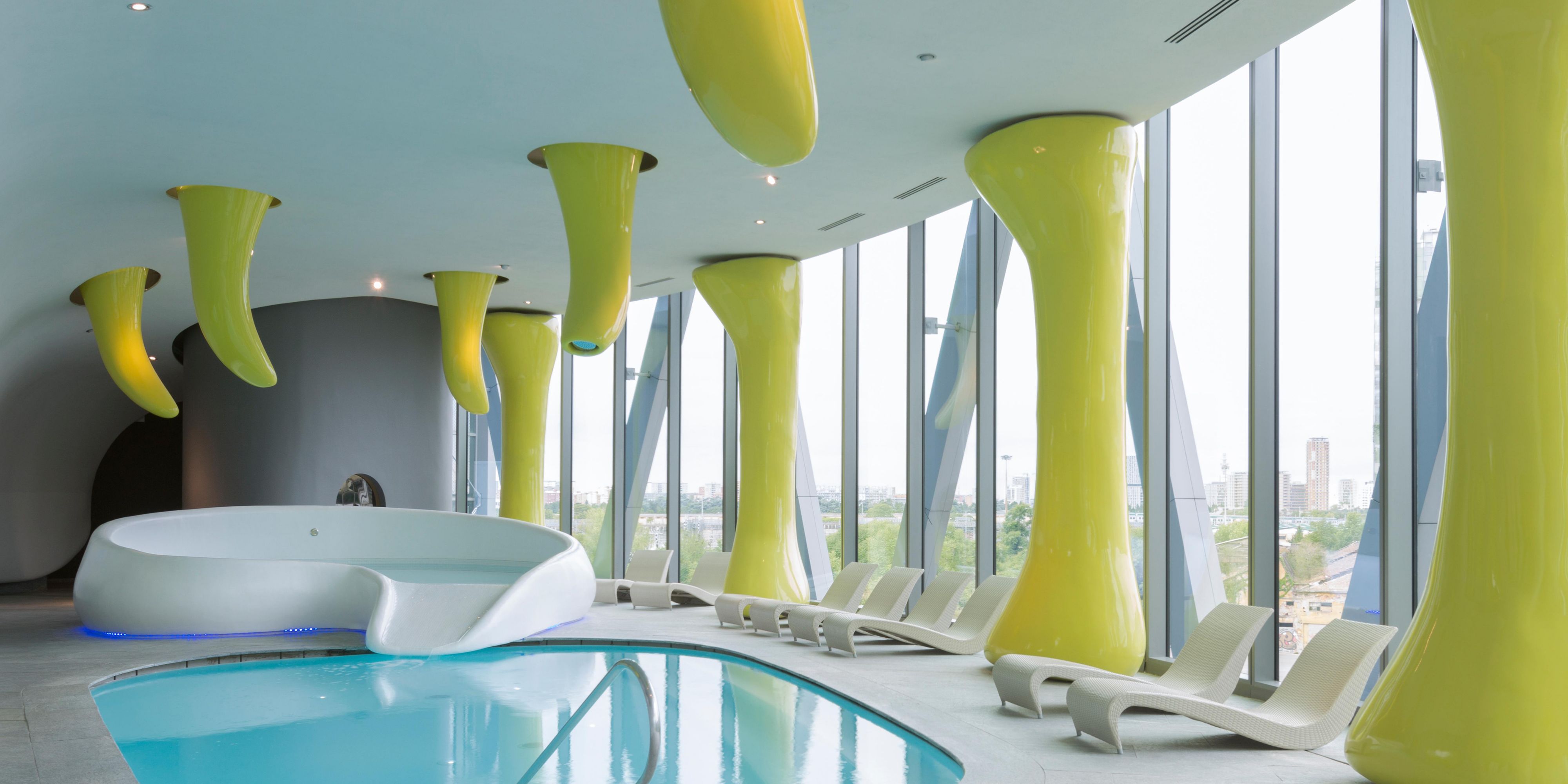Enjoy moments of relaxation in our wellness area featuring sauna, Turkish bath and plunge pool with hydromassage jets, you will feel regenerated! Come and unwind in absolute style. 
Select a Premium or Suite room type: access to the wellness area is included for you. 
Plus, if you want to keep in shape, visit our equipped and modern fitness room!