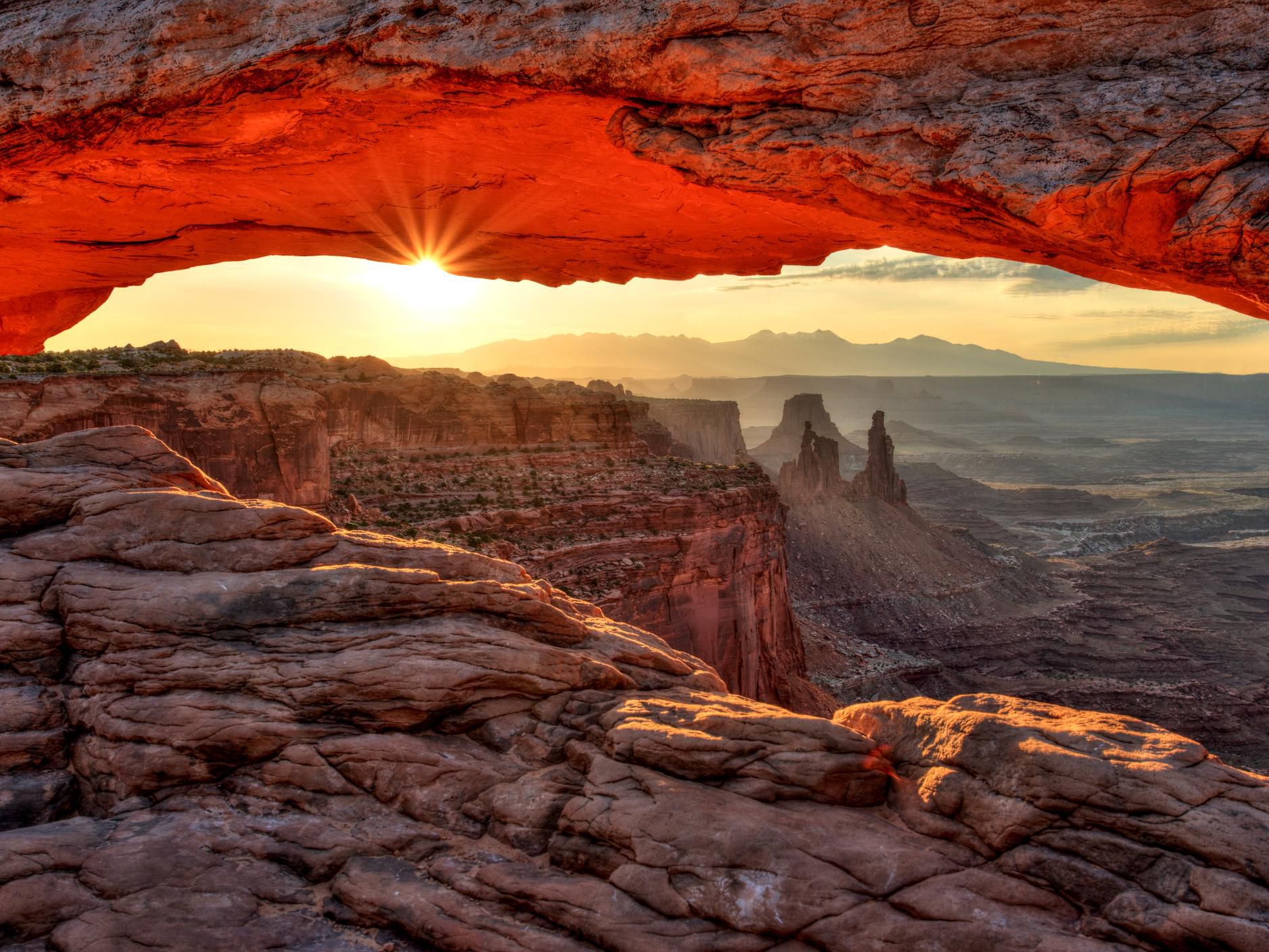 Canyonlands at sunrise, Moab, UT