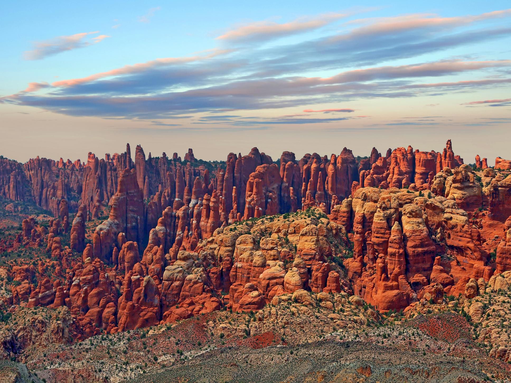 Fiery Furnace in Moab, UT