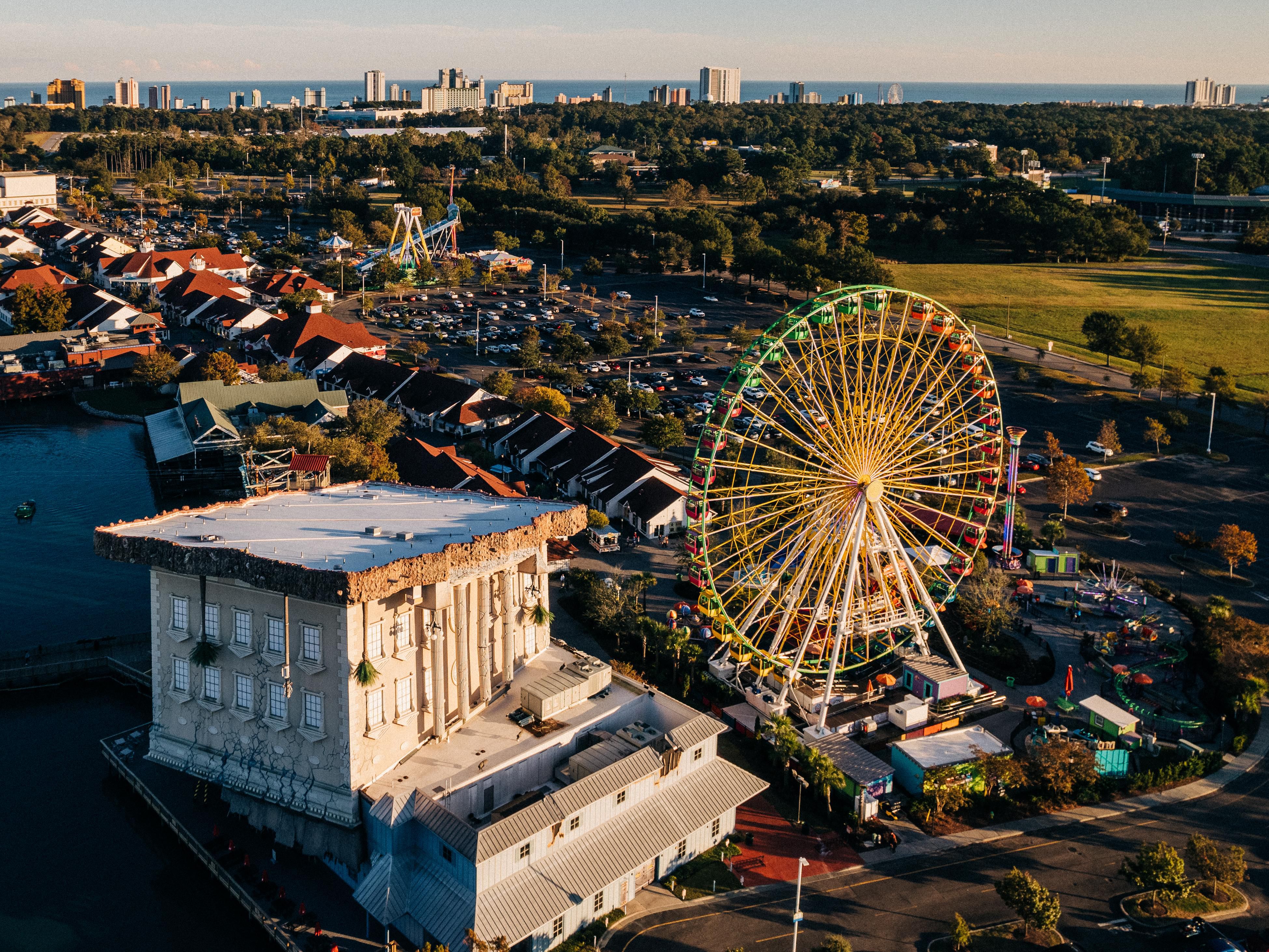 Areal view of SkyWheel