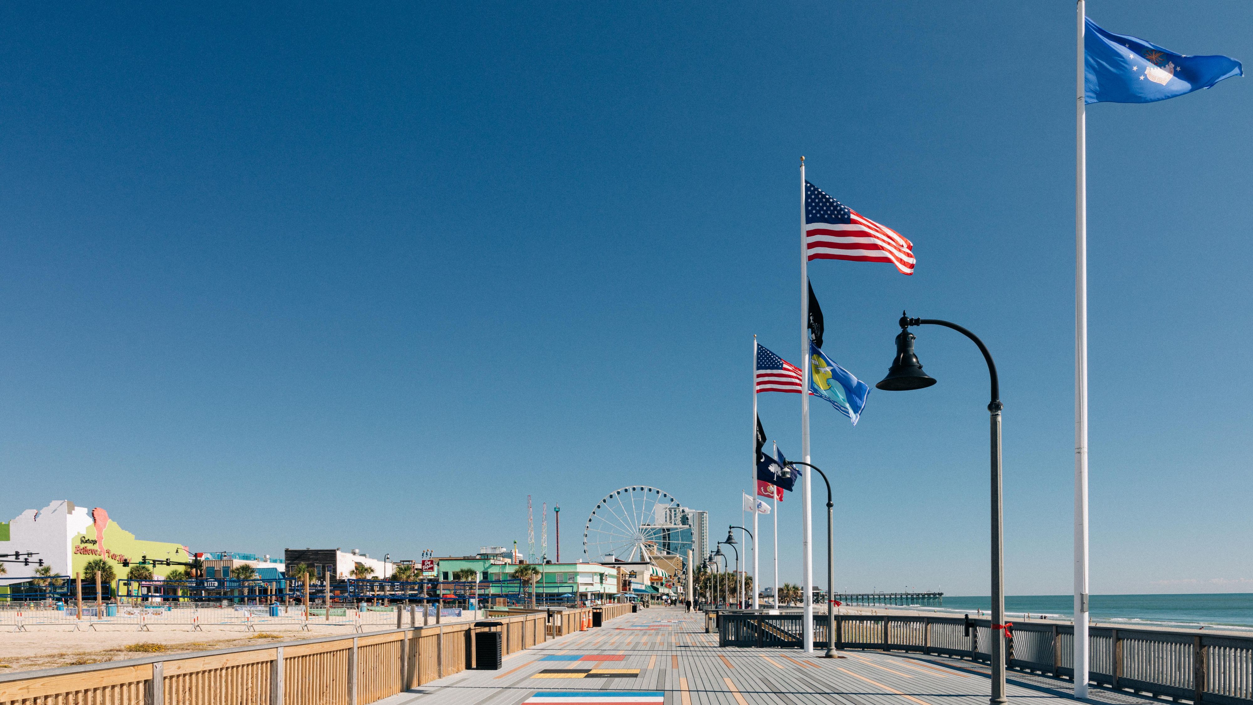 Discover the charm of Myrtle Beach Boardwalk.