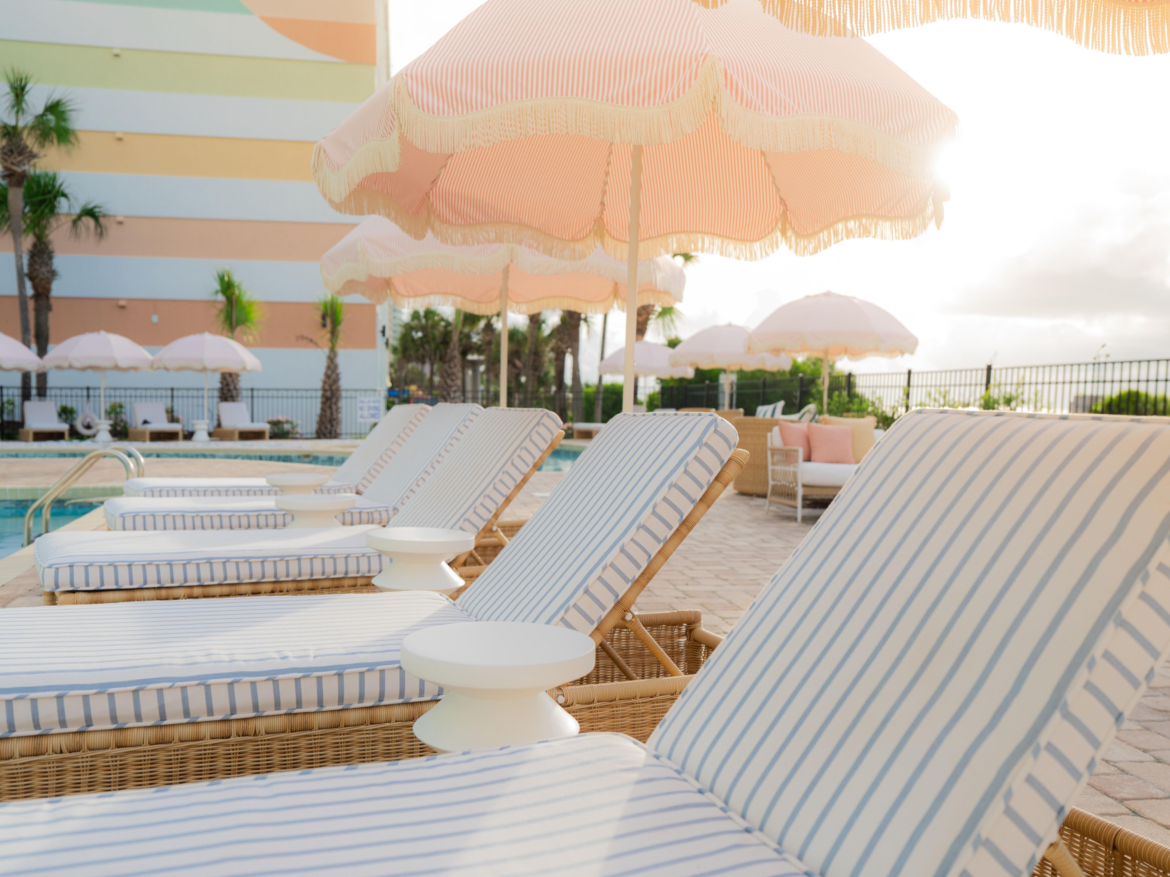 Classic style and comfortable relaxation at our beachfront hotel. 