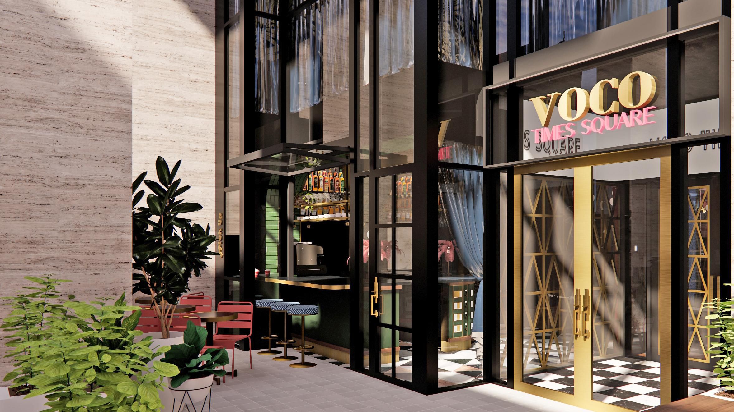 Conceptual rendering of voco Times Square New York