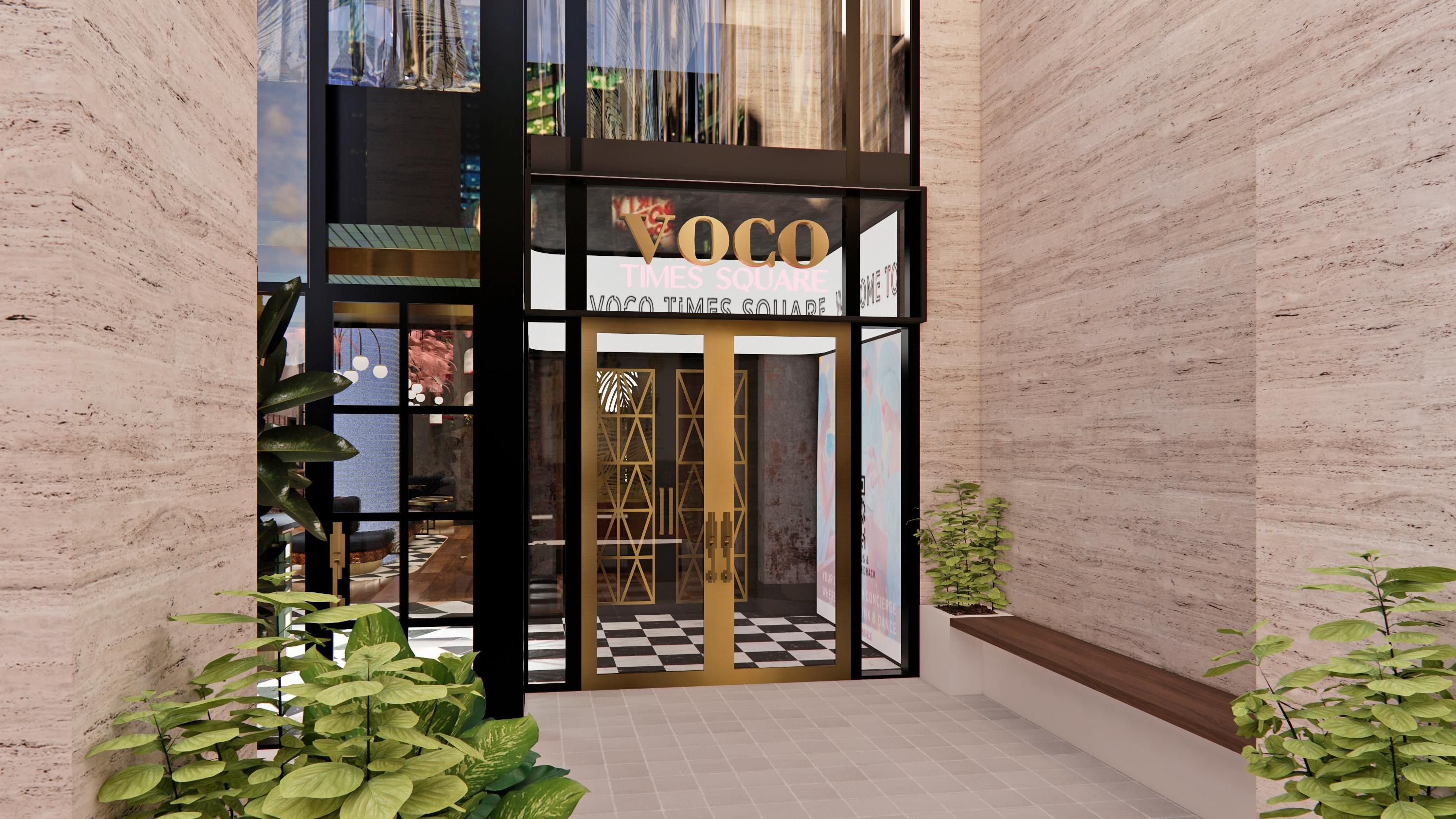 Conceptual rendering of voco Times Square New York