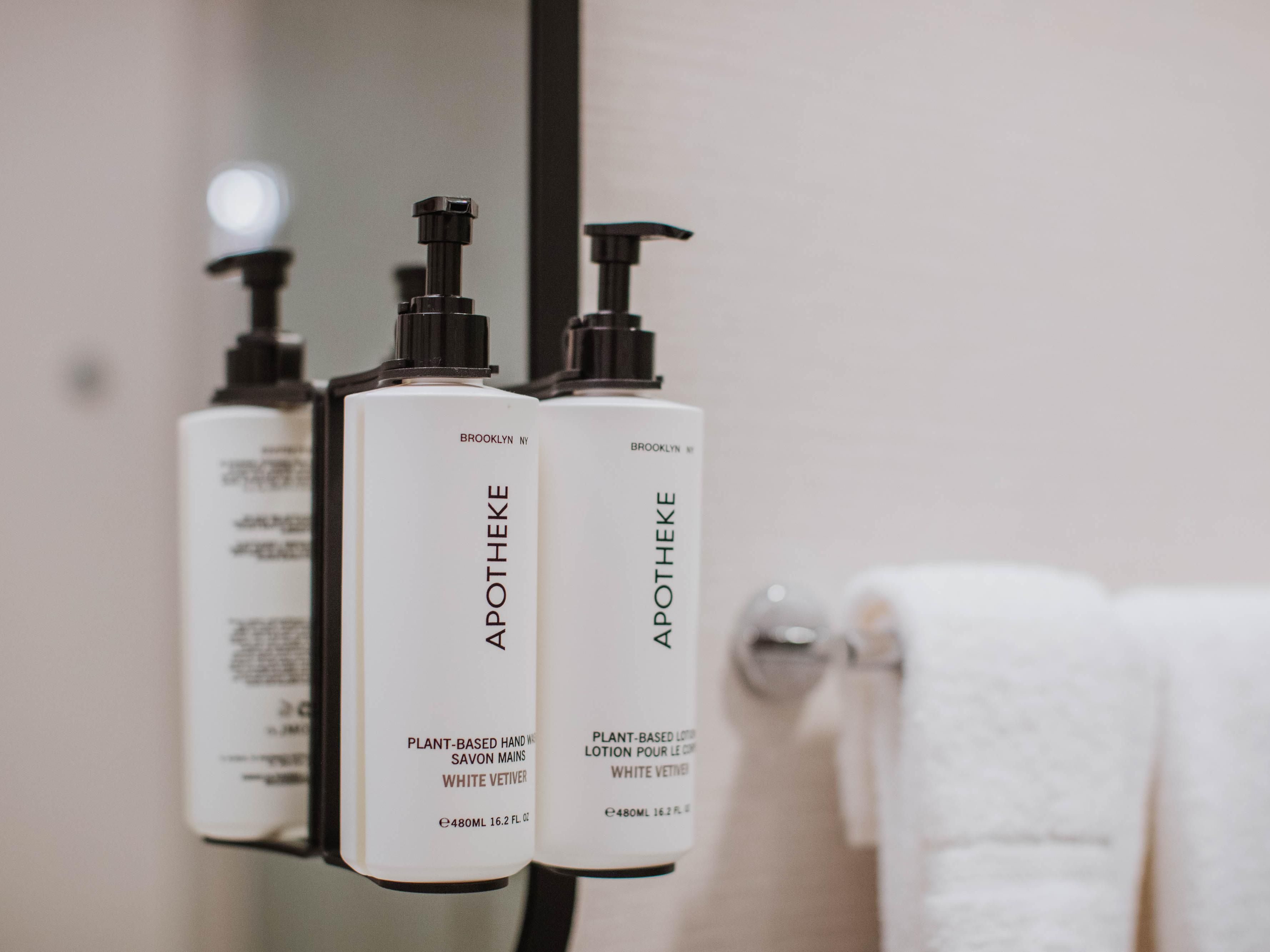 Enjoy premium Apotheke bath amenities at our Moab hotel