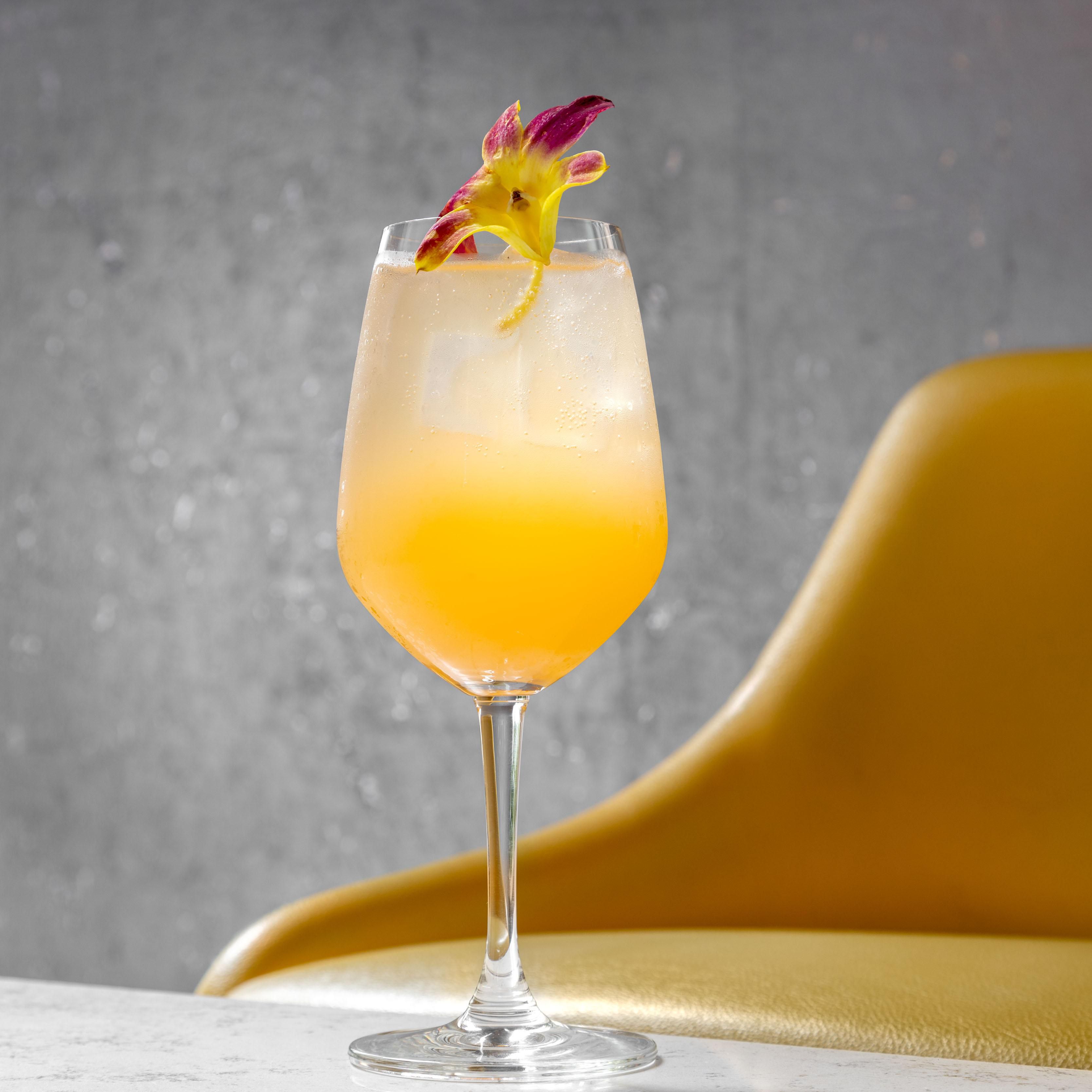 Enjoy a refreshing cocktail as you wind down