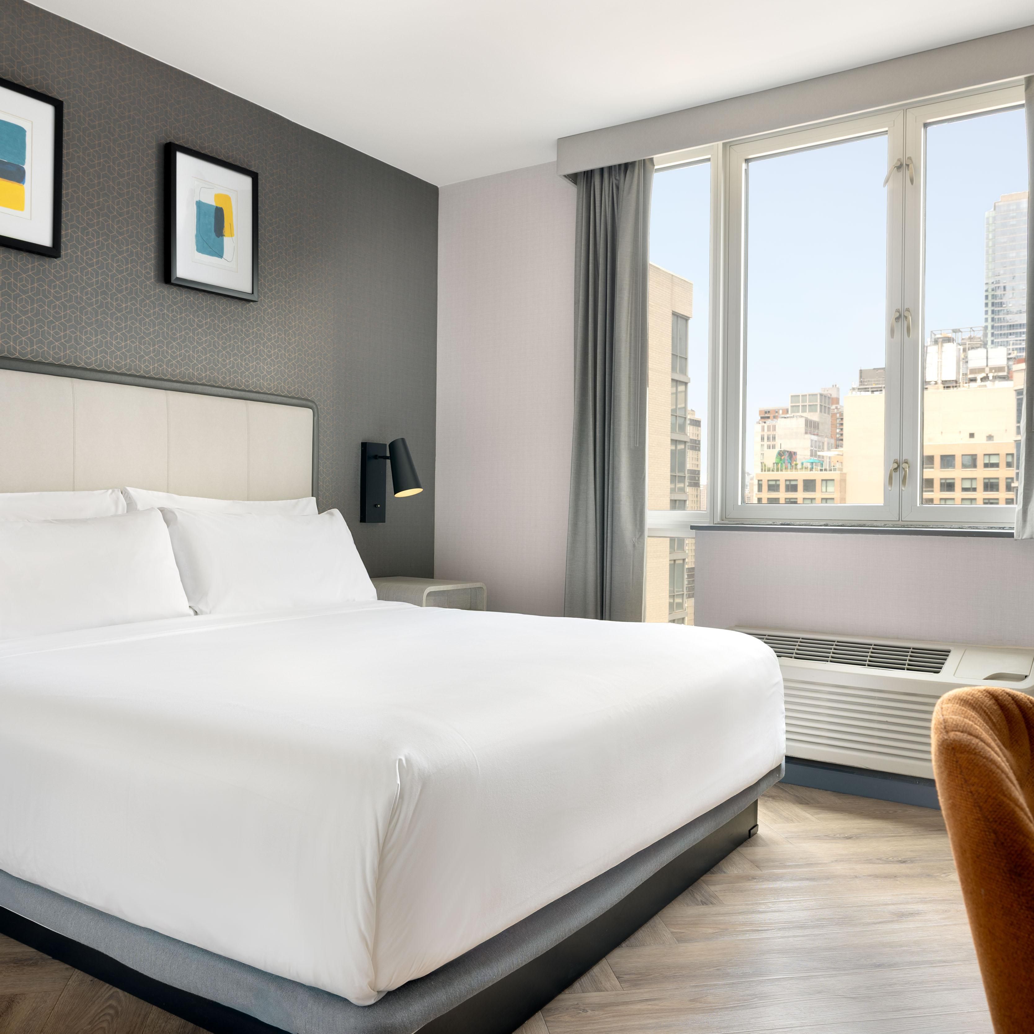 Sleep with comfort in our guest rooms