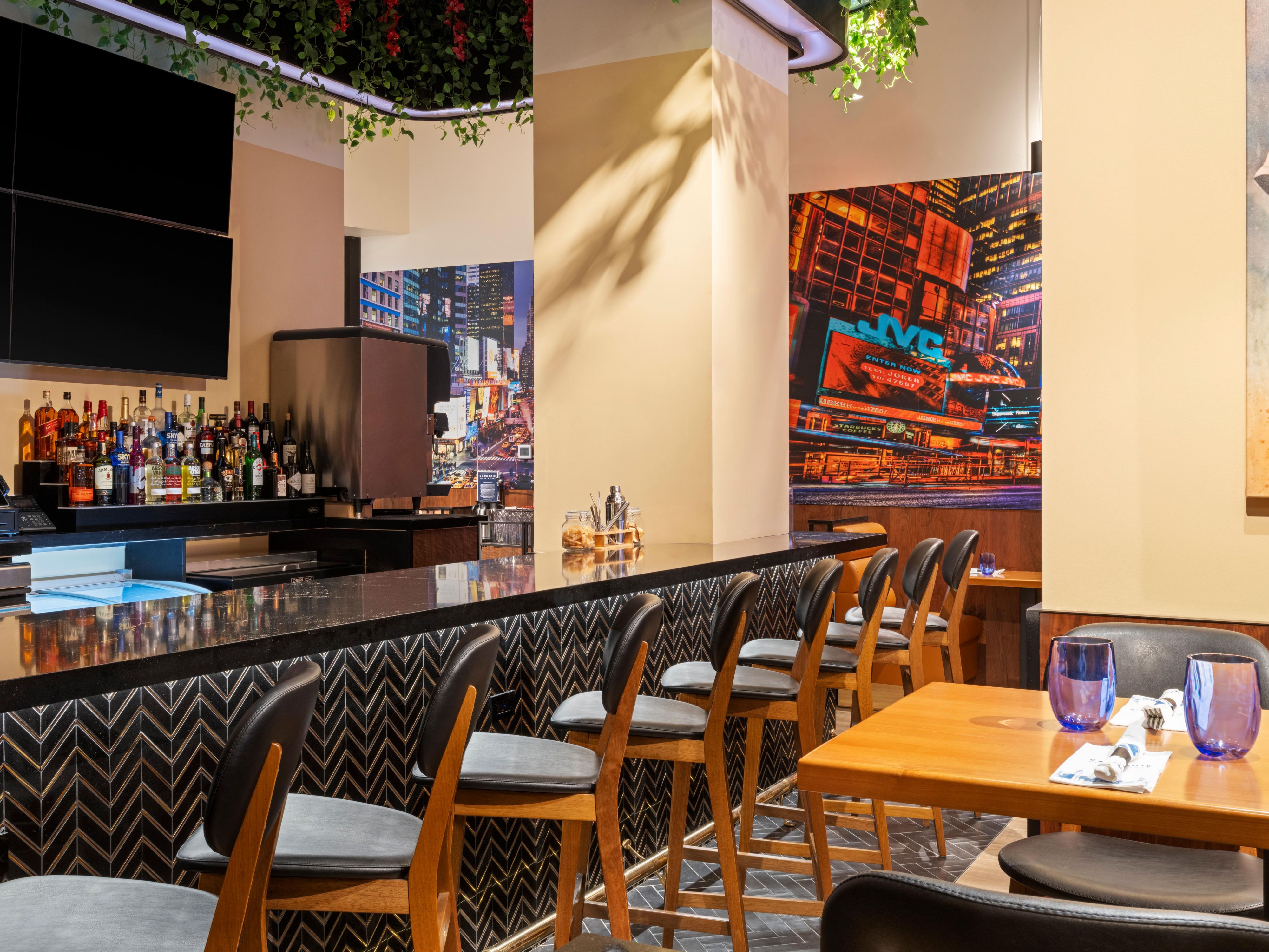 restaurant seating area
