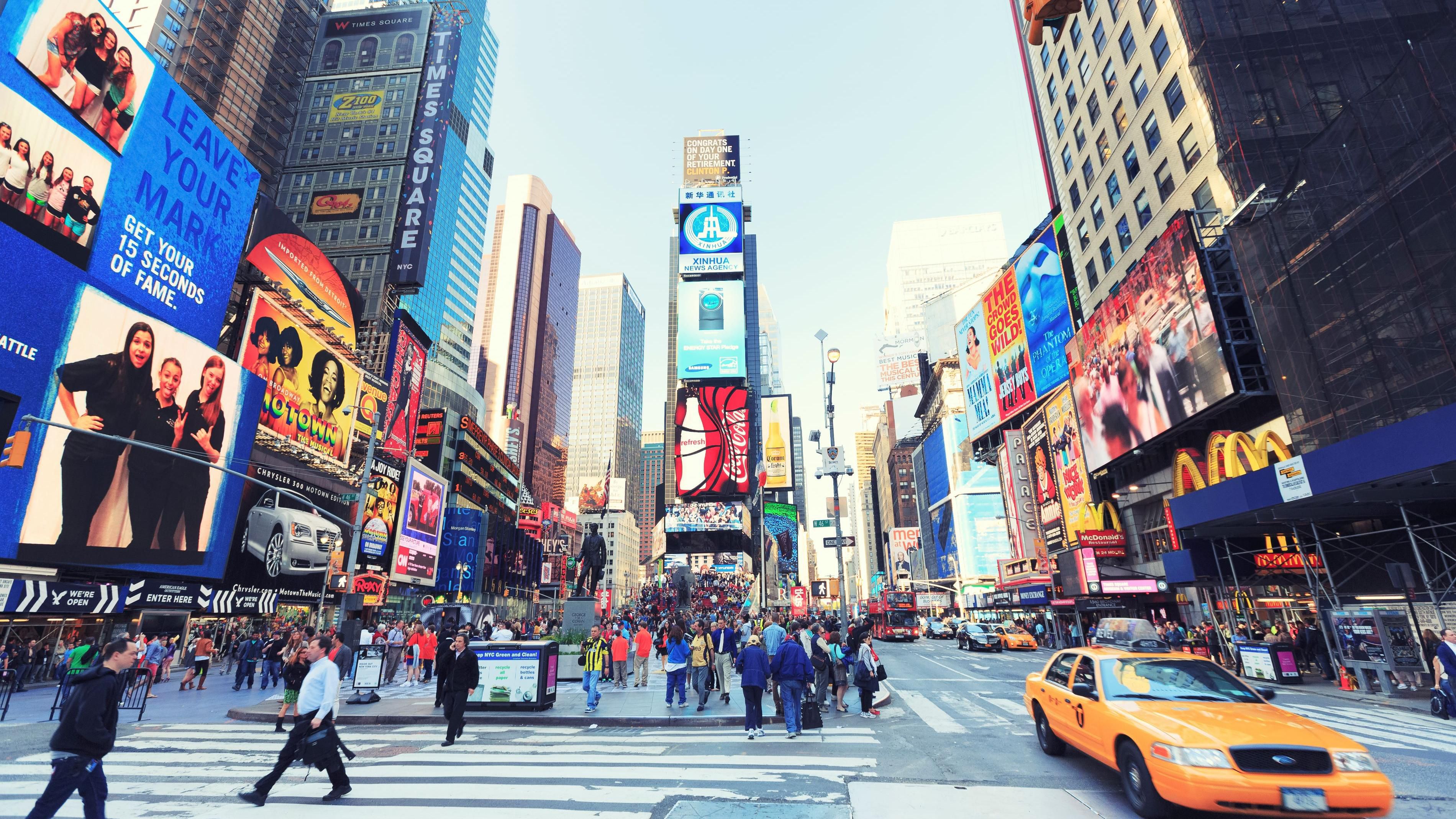 No trip to NYC is complete without a visit to Times Square.