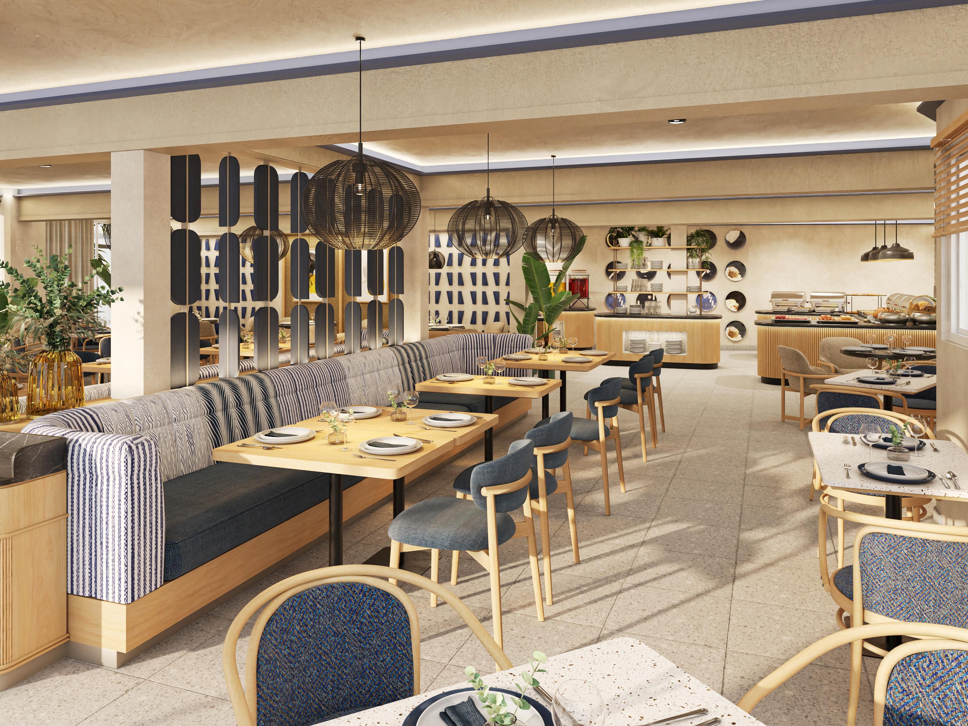 Grab a bite at The Nook, located right on the first floor of voco Surfside Aruba! We are open daily from 7 am – 10 pm, offering you delicious dining and drink options morning, noon, and night during your stay at our Aruba hotel.