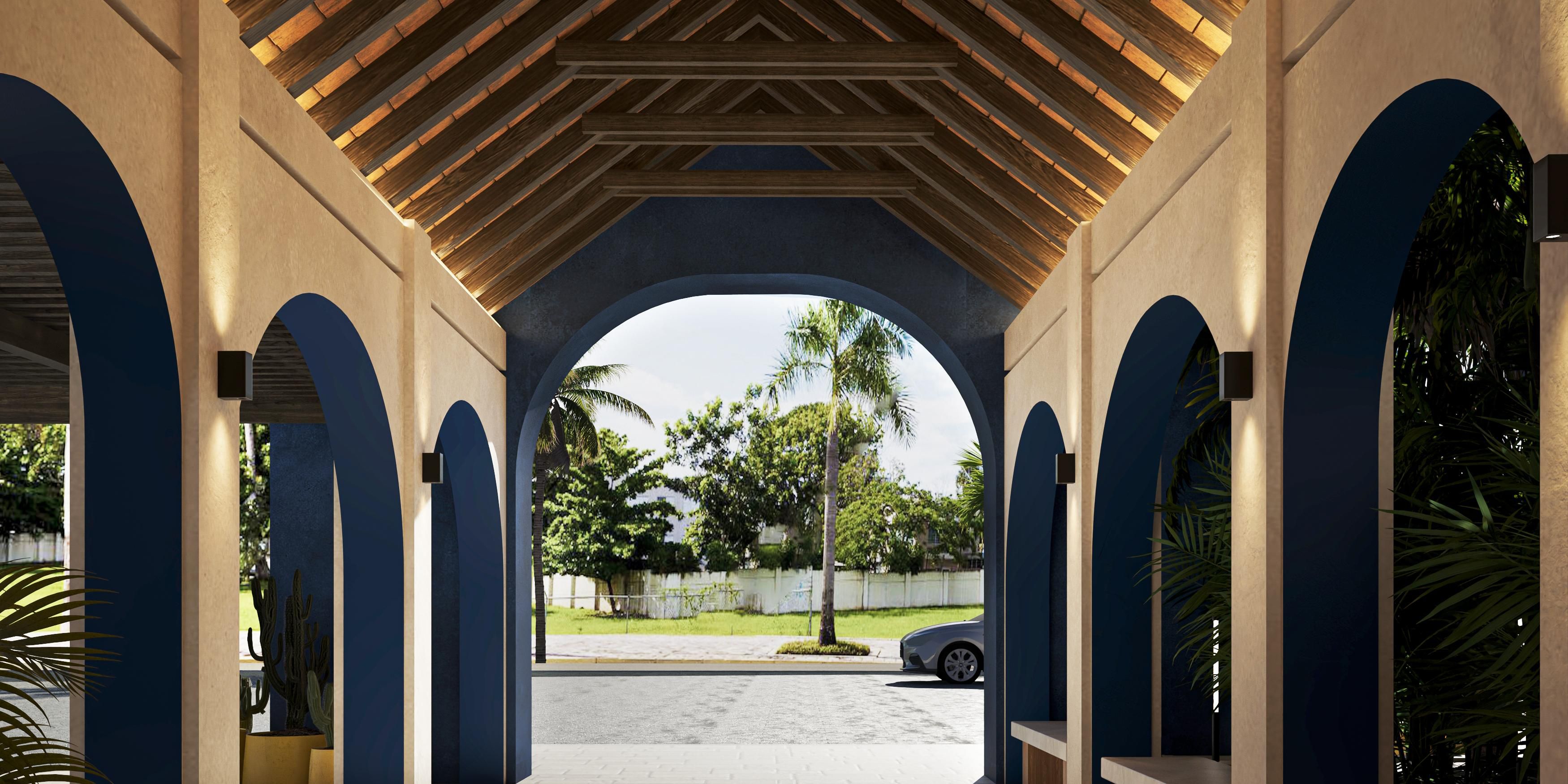 Our hotel is just 150 mts from Surfside beach 