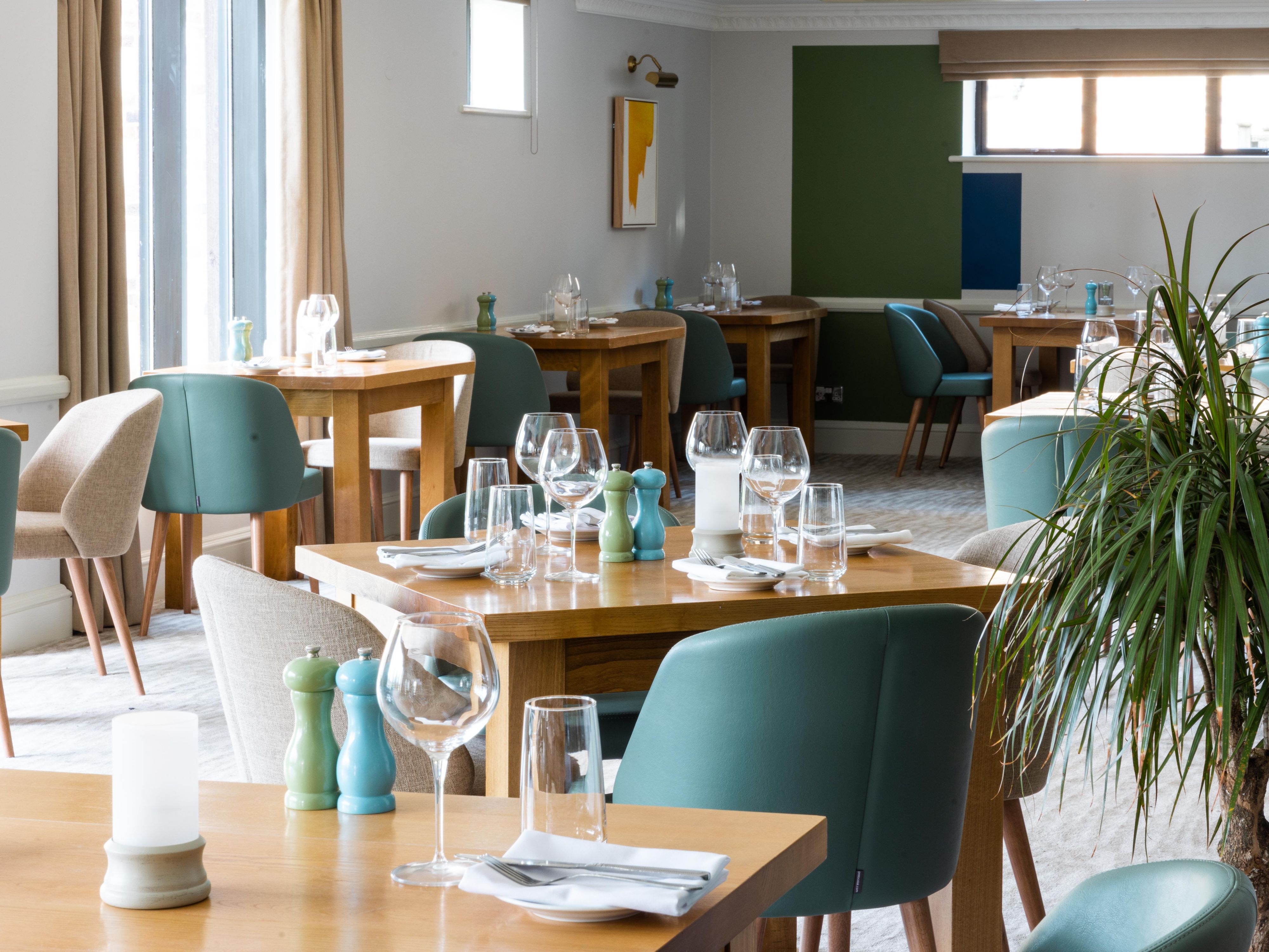 restaurant seating area