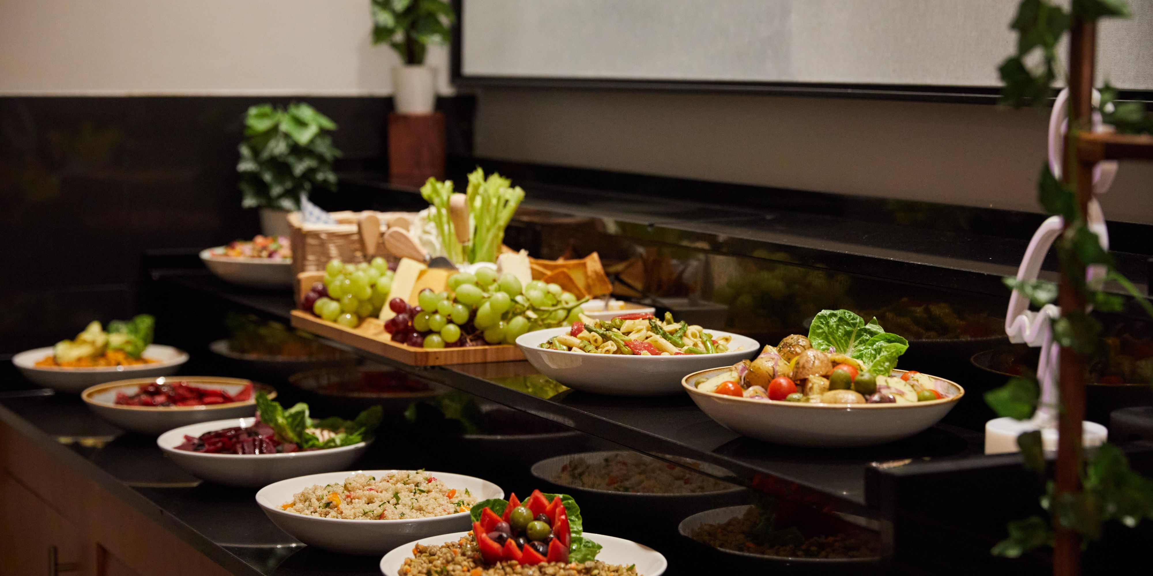 Experience sustainable event catering at its finest. Our partnership with Klimato brings you a low-carbon menu. Each dish carries a carbon score, reflecting our commitment to sustainable practices. Delight your guests and reduce your carbon footprint with us!