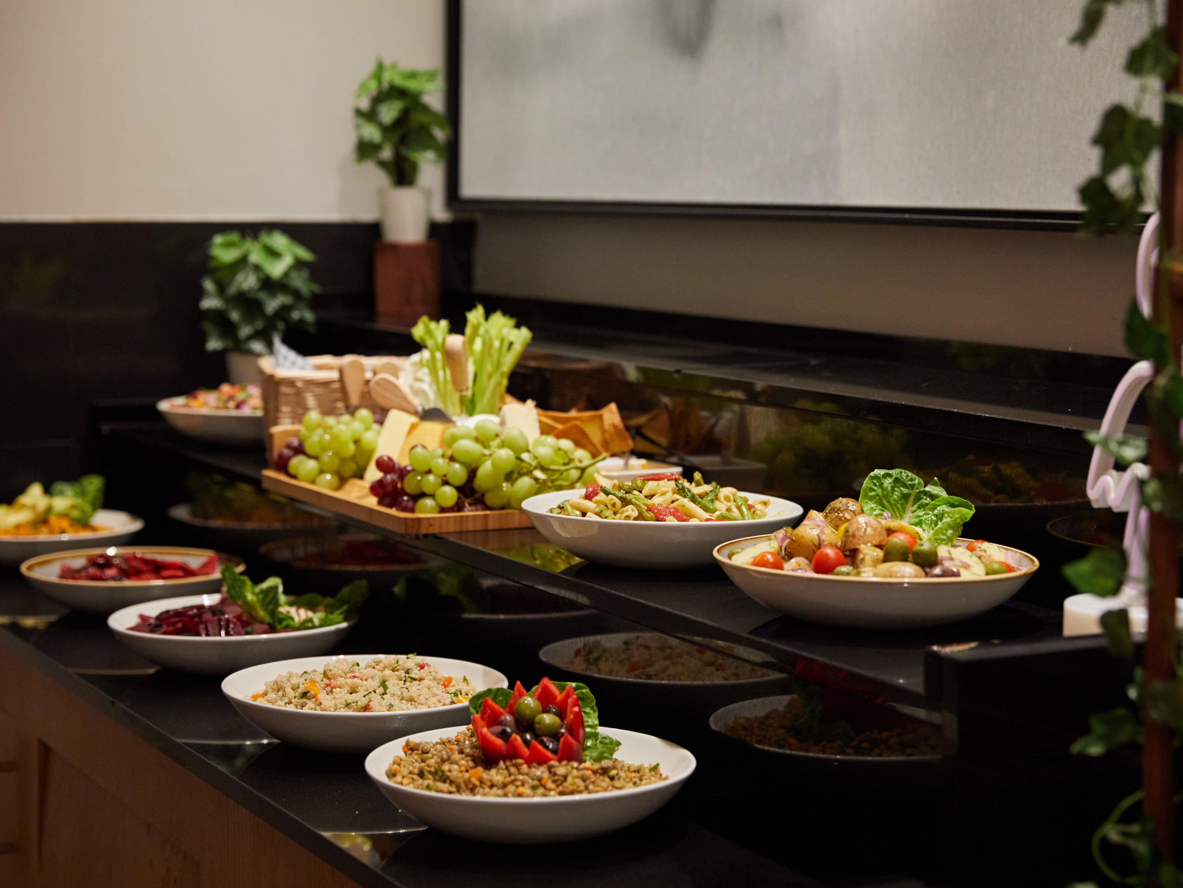 Experience sustainable event catering at its finest. Our partnership with Klimato brings you a low-carbon menu. Each dish carries a carbon score, reflecting our commitment to sustainable practices. Delight your guests and reduce your carbon footprint with us!