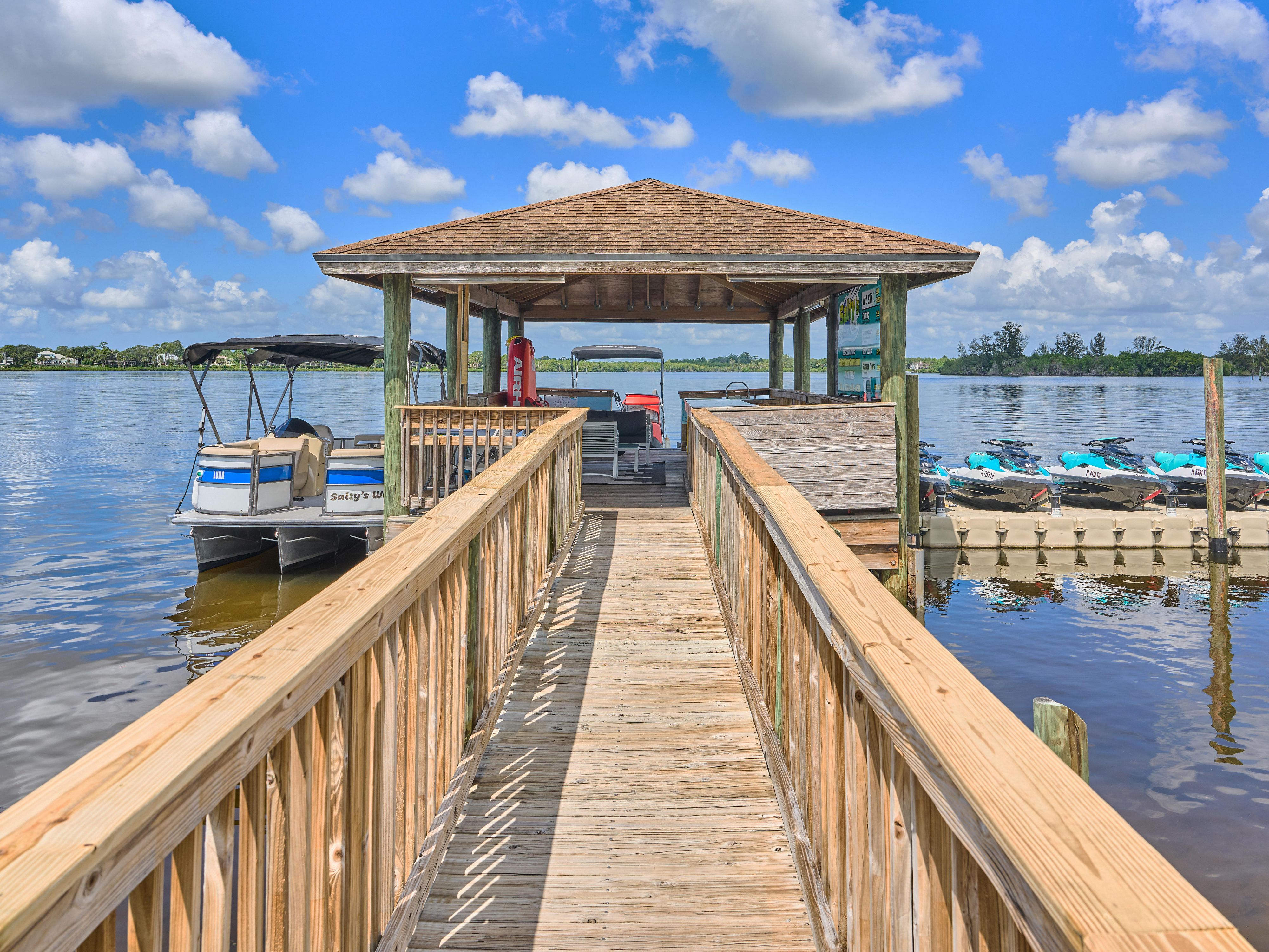 Watersports activites at Salty's Water Sports