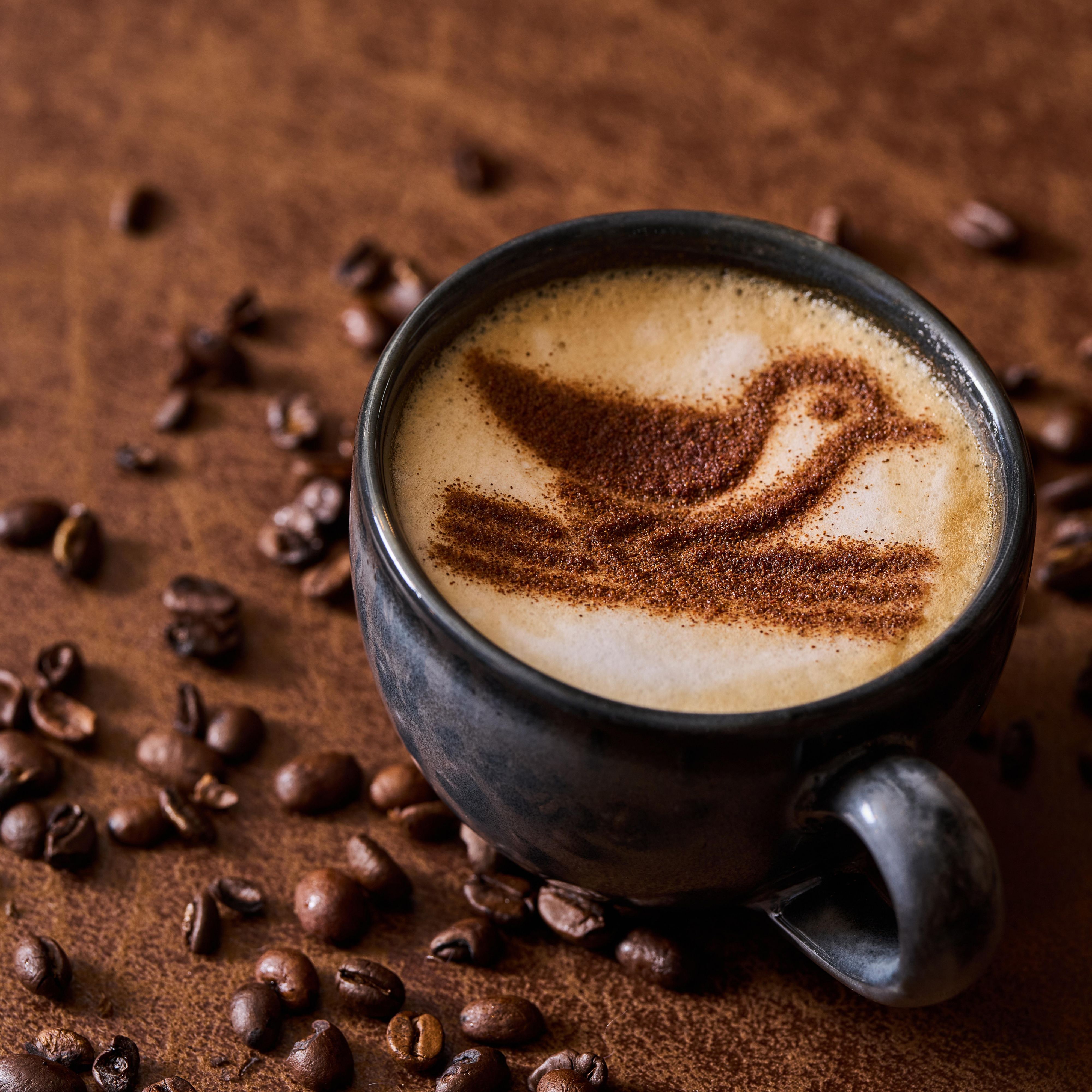 Grab a coffee at our restaurant