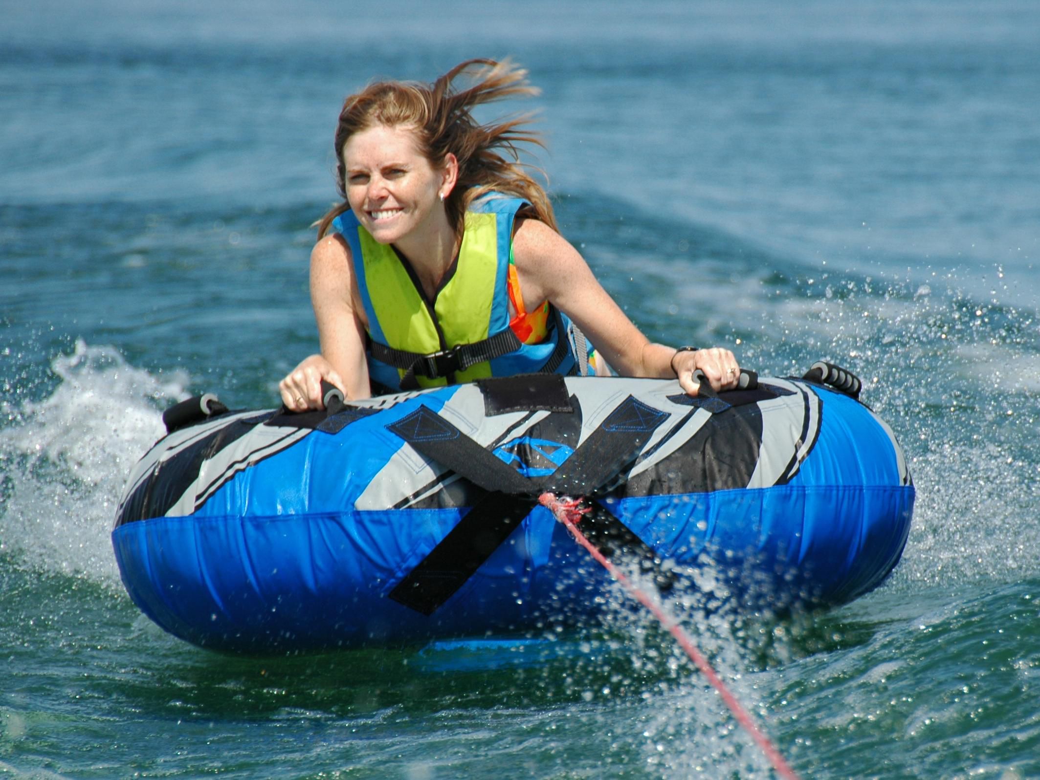 Enjoy Satly's Water Sports tubing adventures
