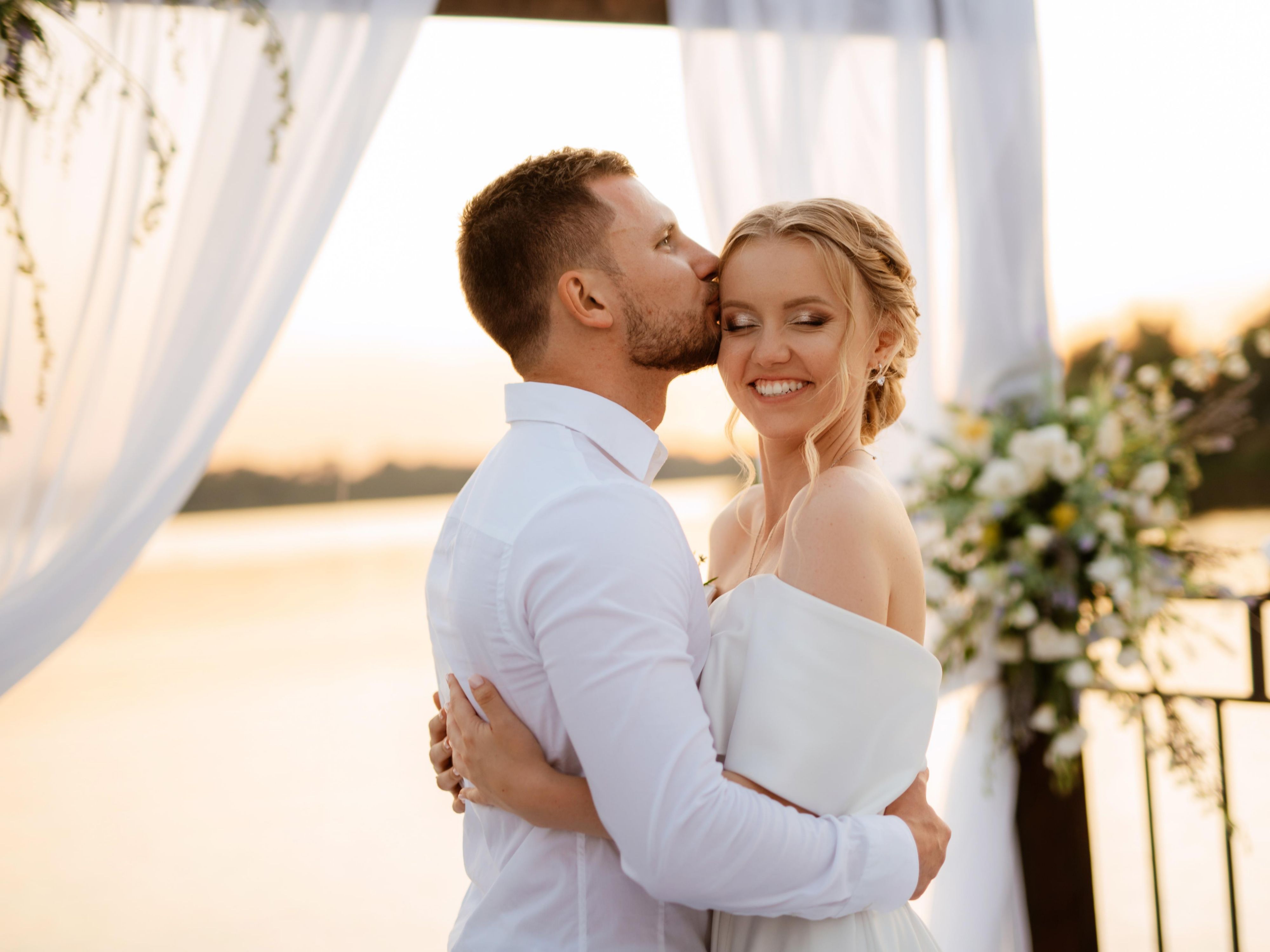 A beautiful wedding ceremony 
