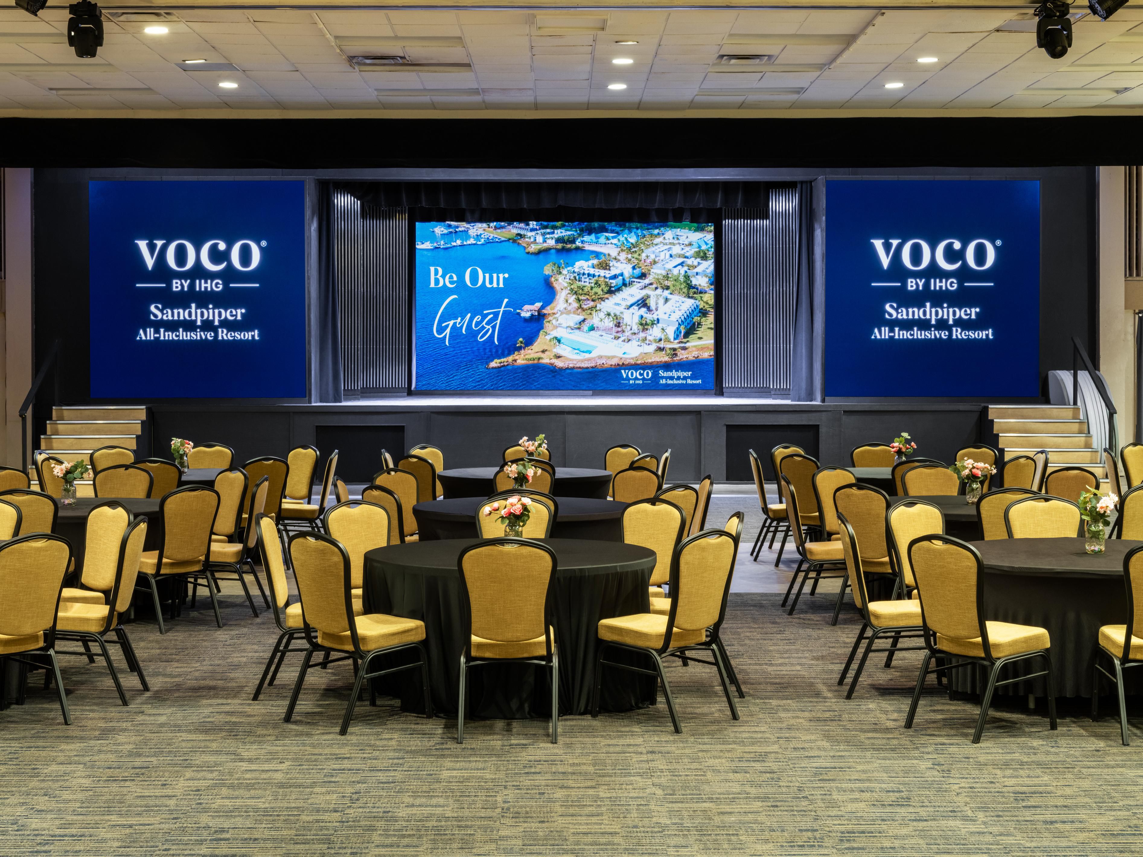 Modern conference space, zero corporate stiffness.