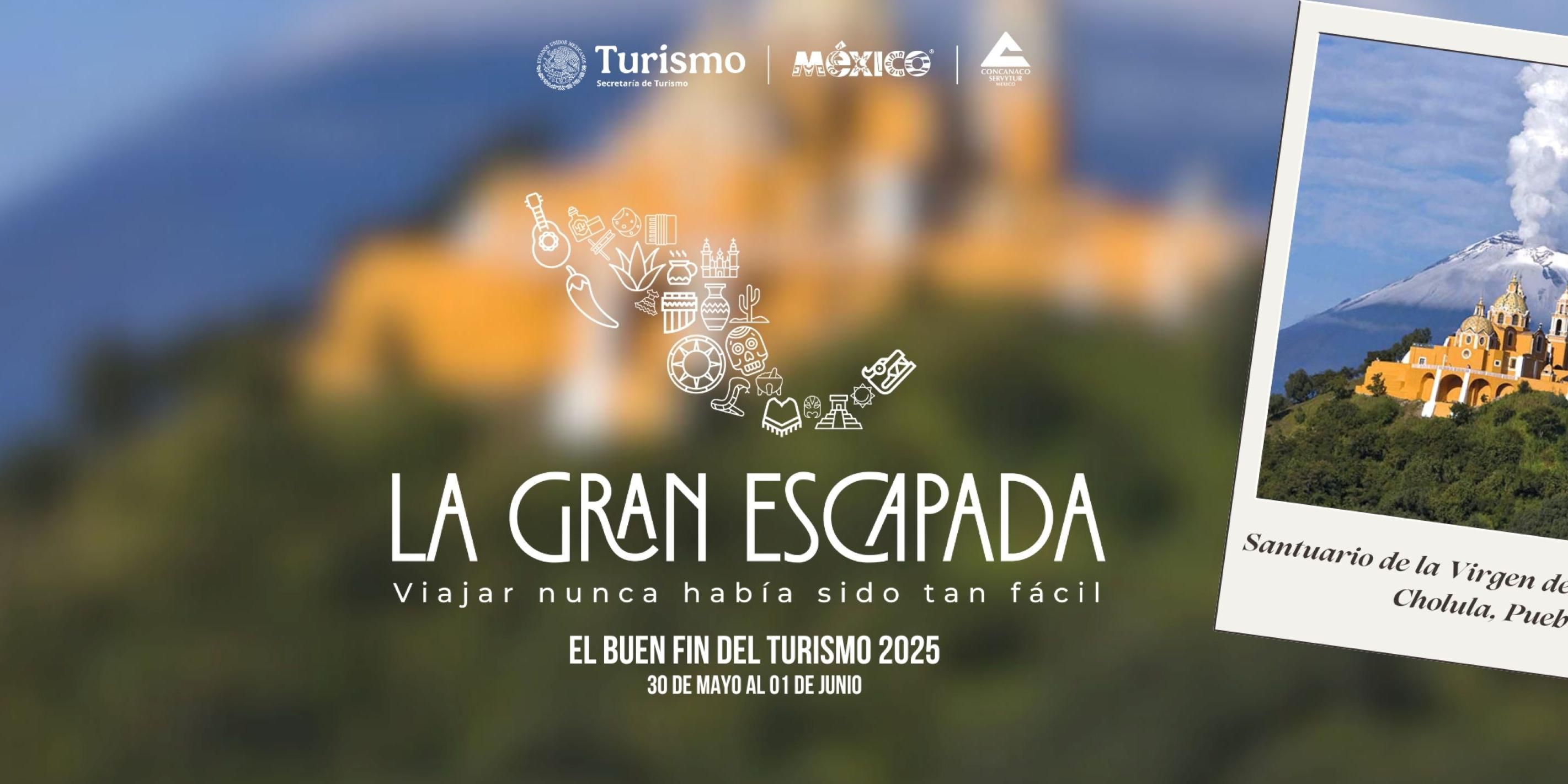 The Secretary of Tourism of Mexico announced the launch of “La Gran Escapada, el Buen Fin del Turismo,” a national tourism campaign from May 30 to June 1, 2025. We invite everyone to register on the platform and take advantage of our rates, which include Book Early and Save, Family Getaway, and Dinner, Bed and Breakfast.
