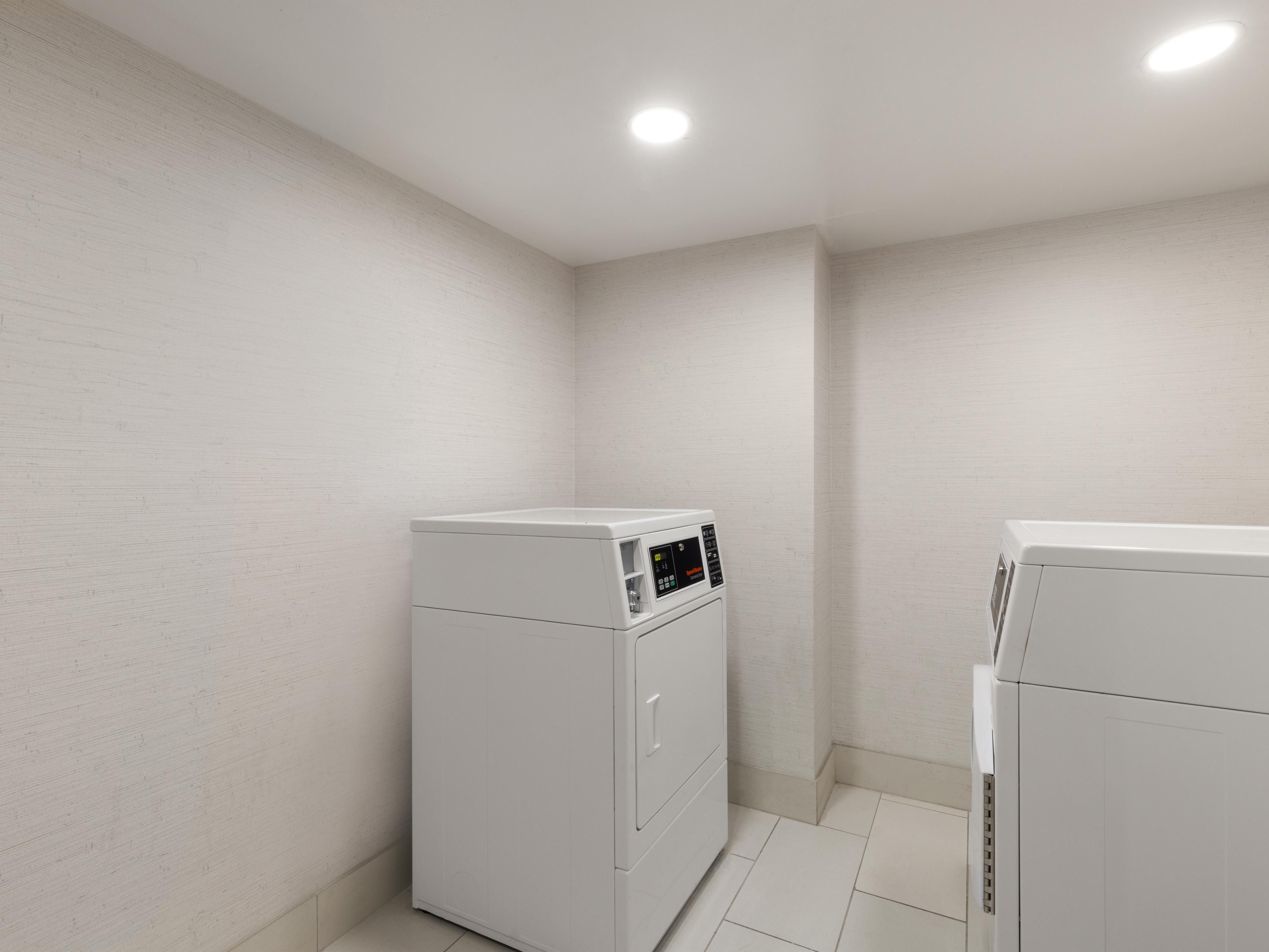 Freshen up with easy on-site laundry facilities