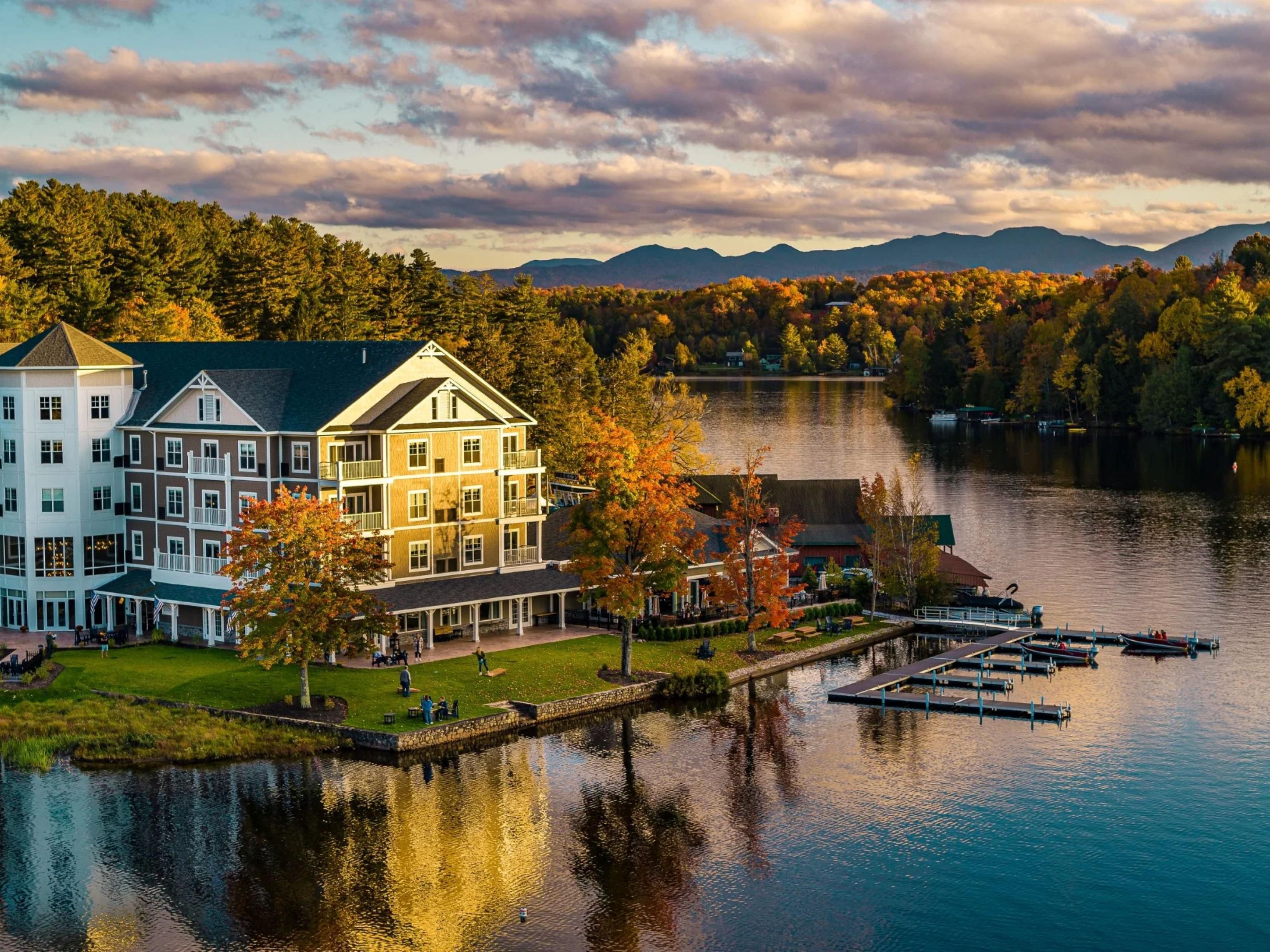 Enjoy hassle-free travel with complimentary self-parking at voco Saranac Lake NY - Waterfront, making it easy to explore the Adirondacks without worrying about parking fees or availability.