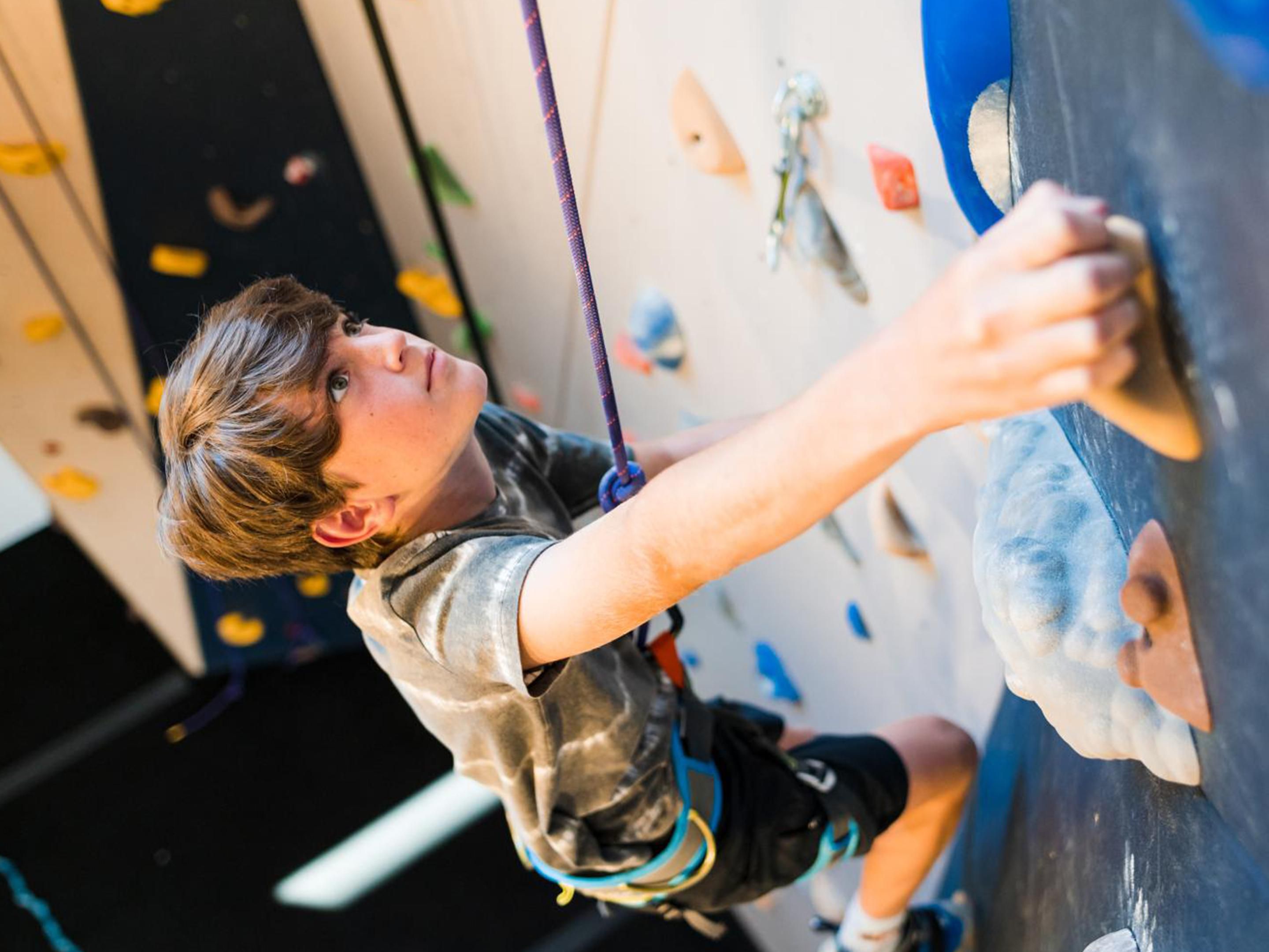 Indoor climbing