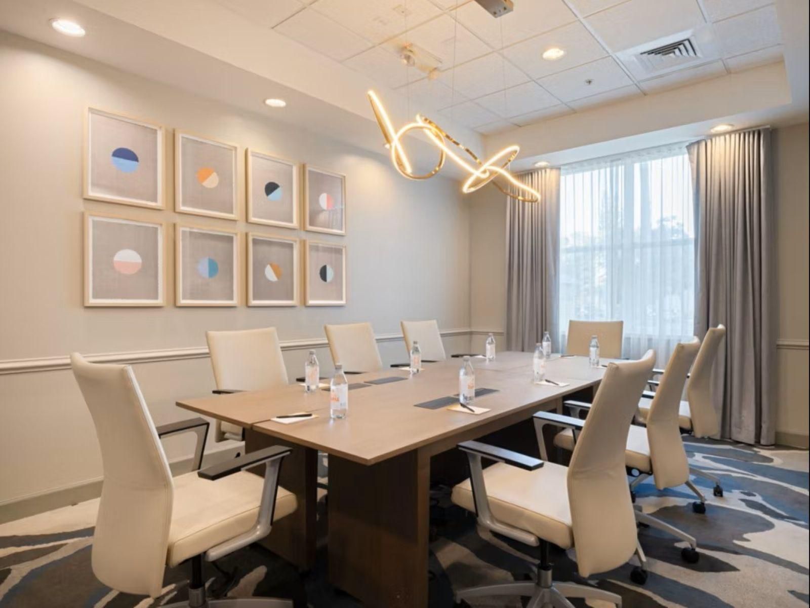 Host your next meeting in Sarasota in our new boardroom.