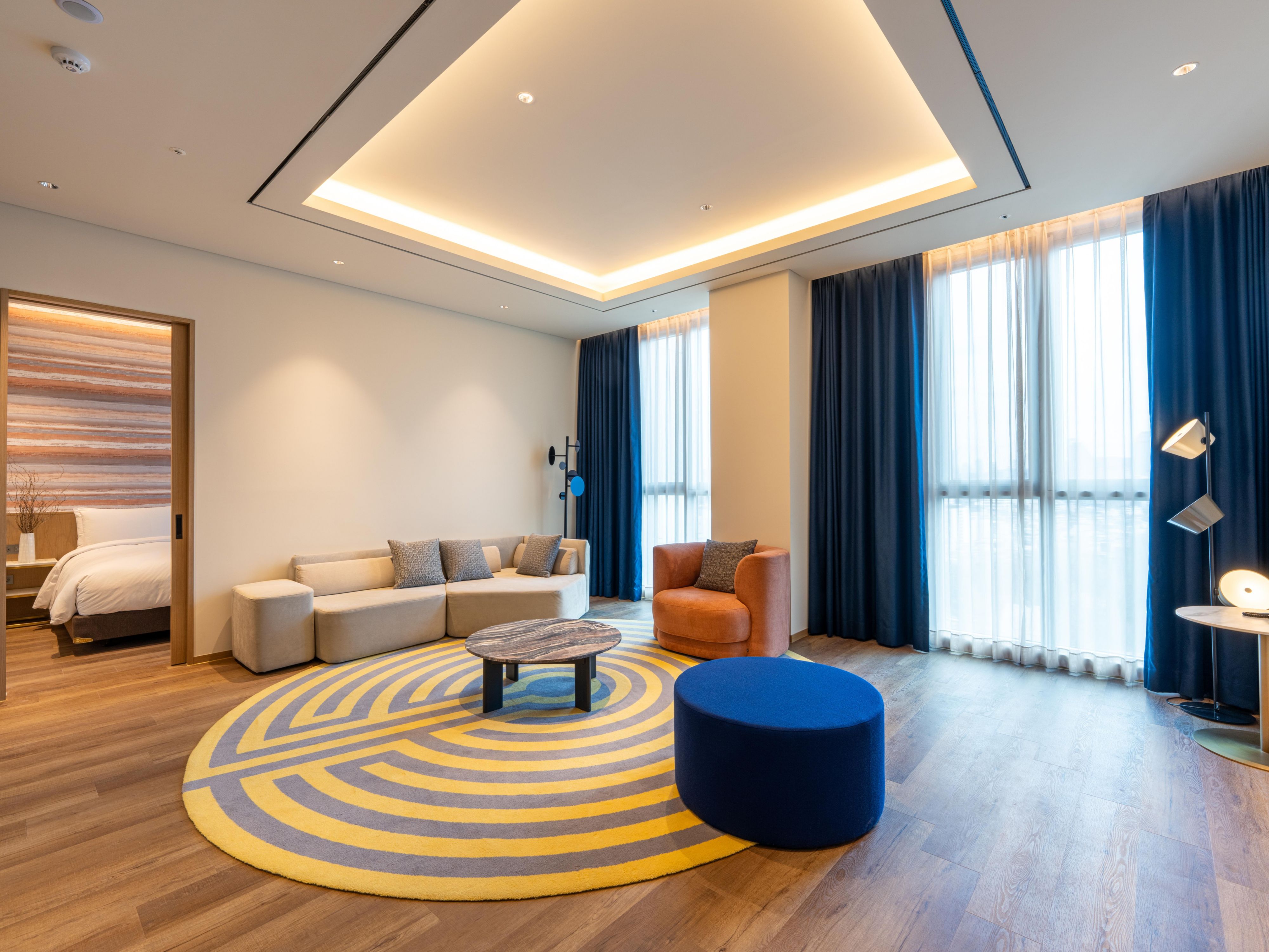 Accommodating up to 5 guests, the 2 Bedroom Royal Suite offers the perfect blend of privacy and comfort with two bathrooms, a separate shower room, and a fully equipped kitchen — ideal for families or group travelers.