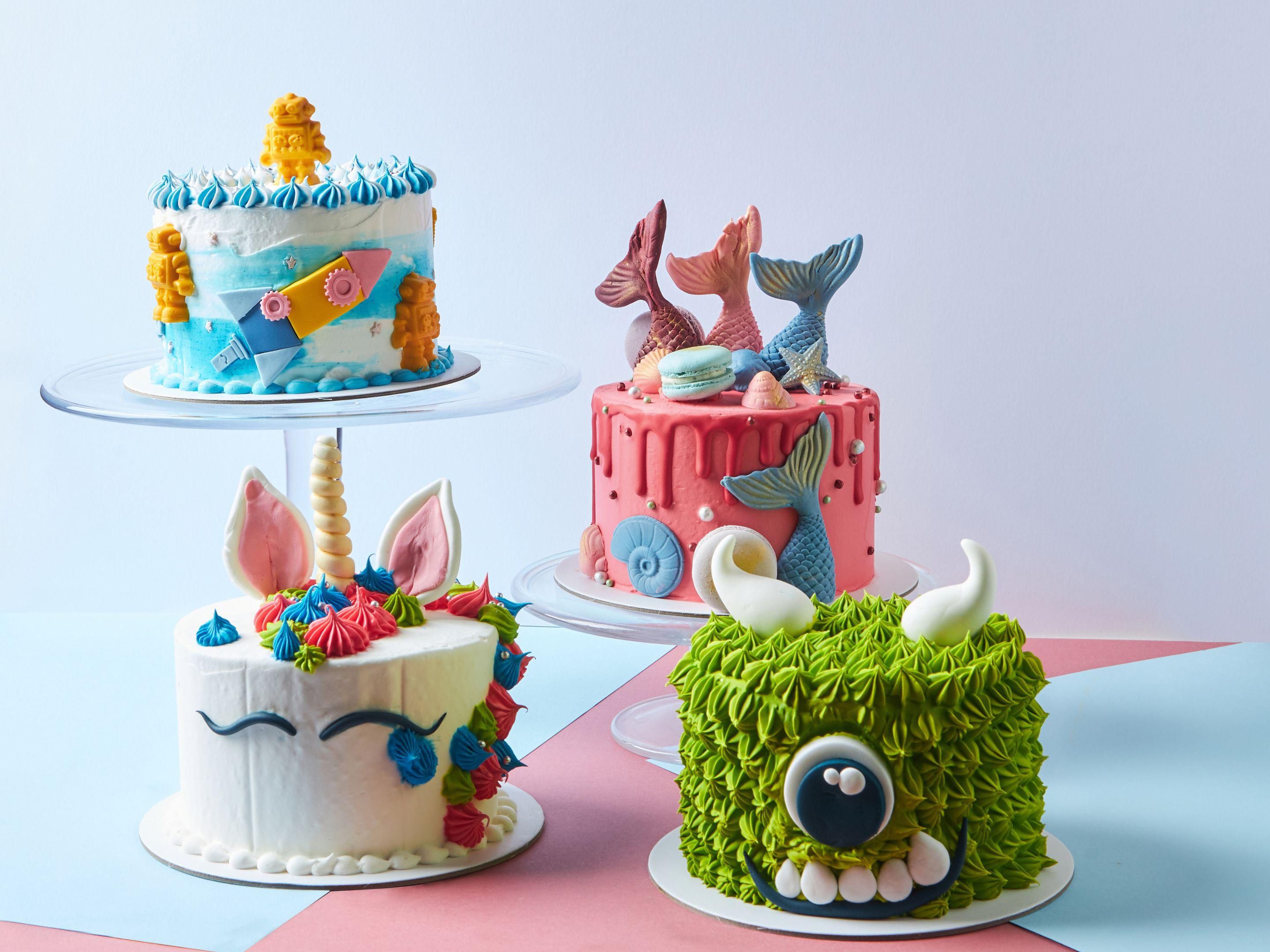 Whimsical custom cakes