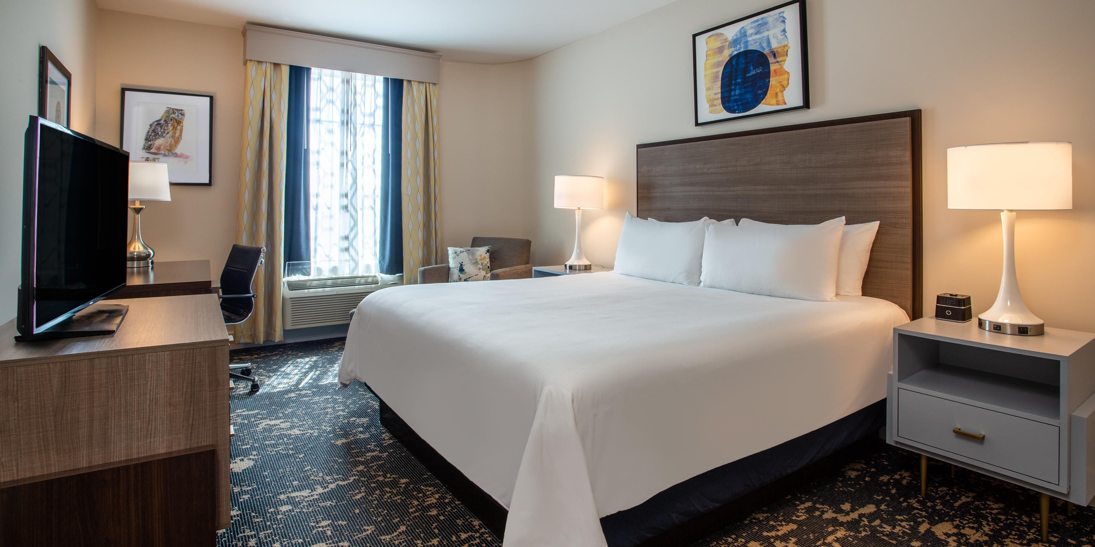 Spacious rooms and upscale amenities at our St Augustine hotel
