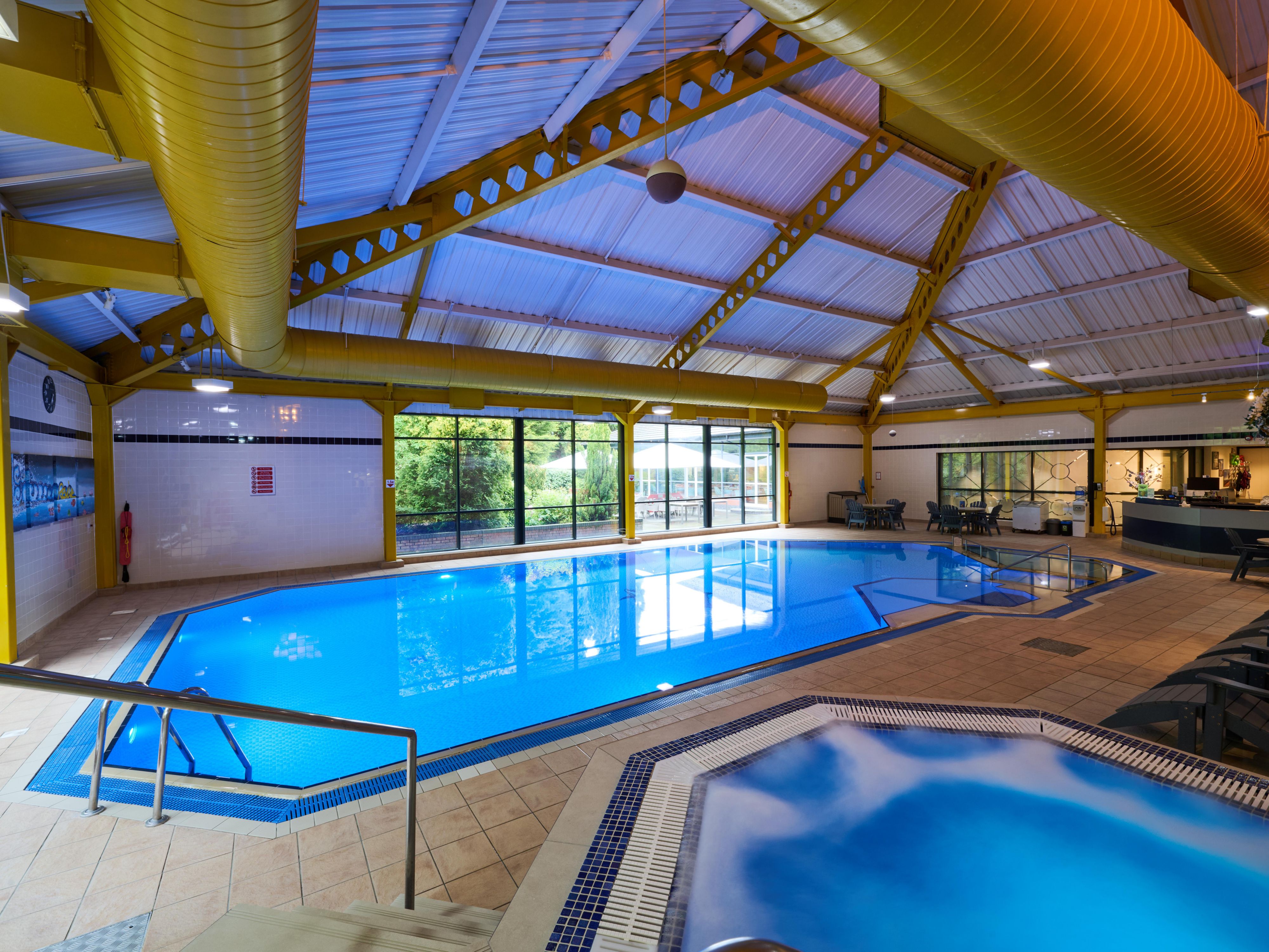 Unwind in our indoor swimming pool at voco Telford Hotel